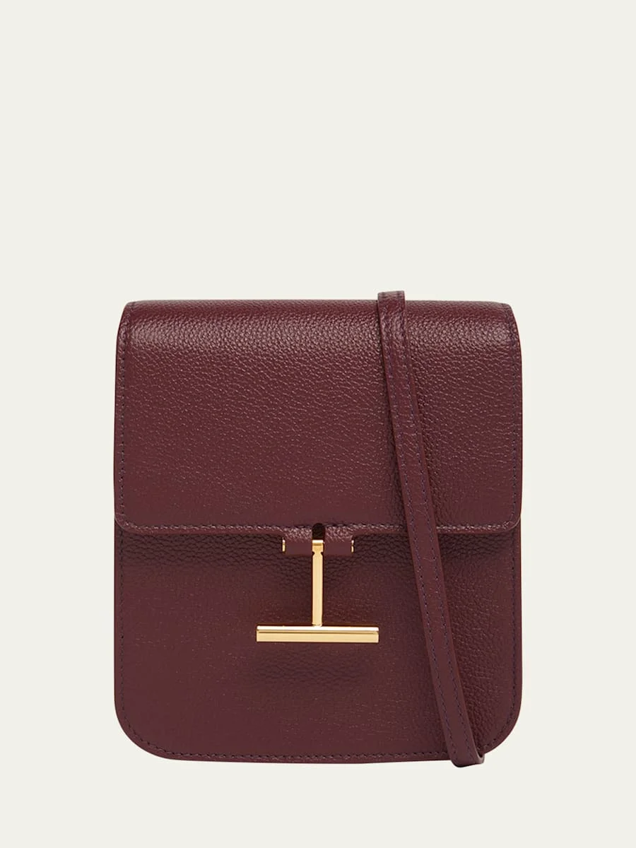 Tara Mini Crossbody Bag in Grain Leather - 1