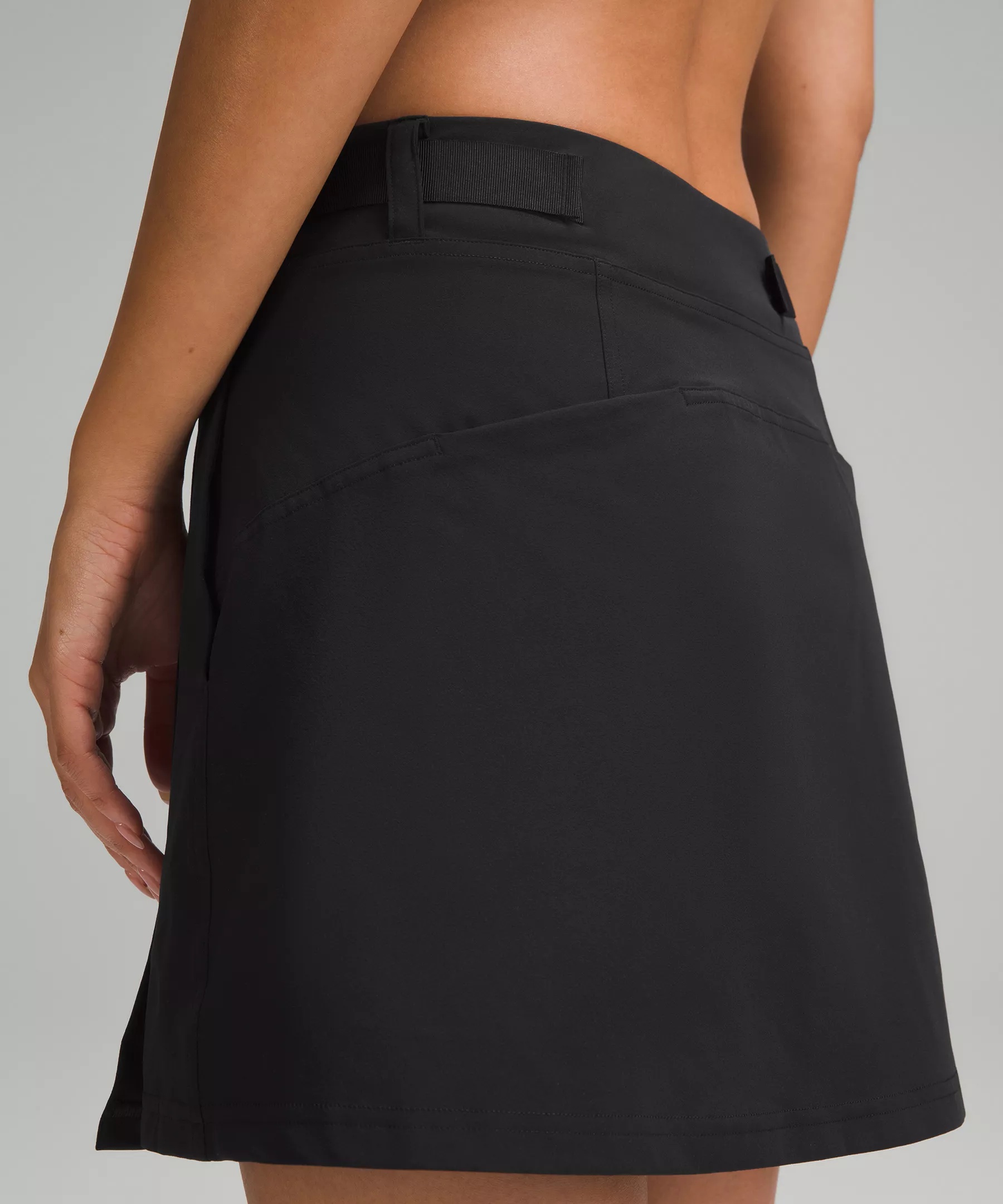 Wrap-Front Mid-Rise Golf Skirt - 5