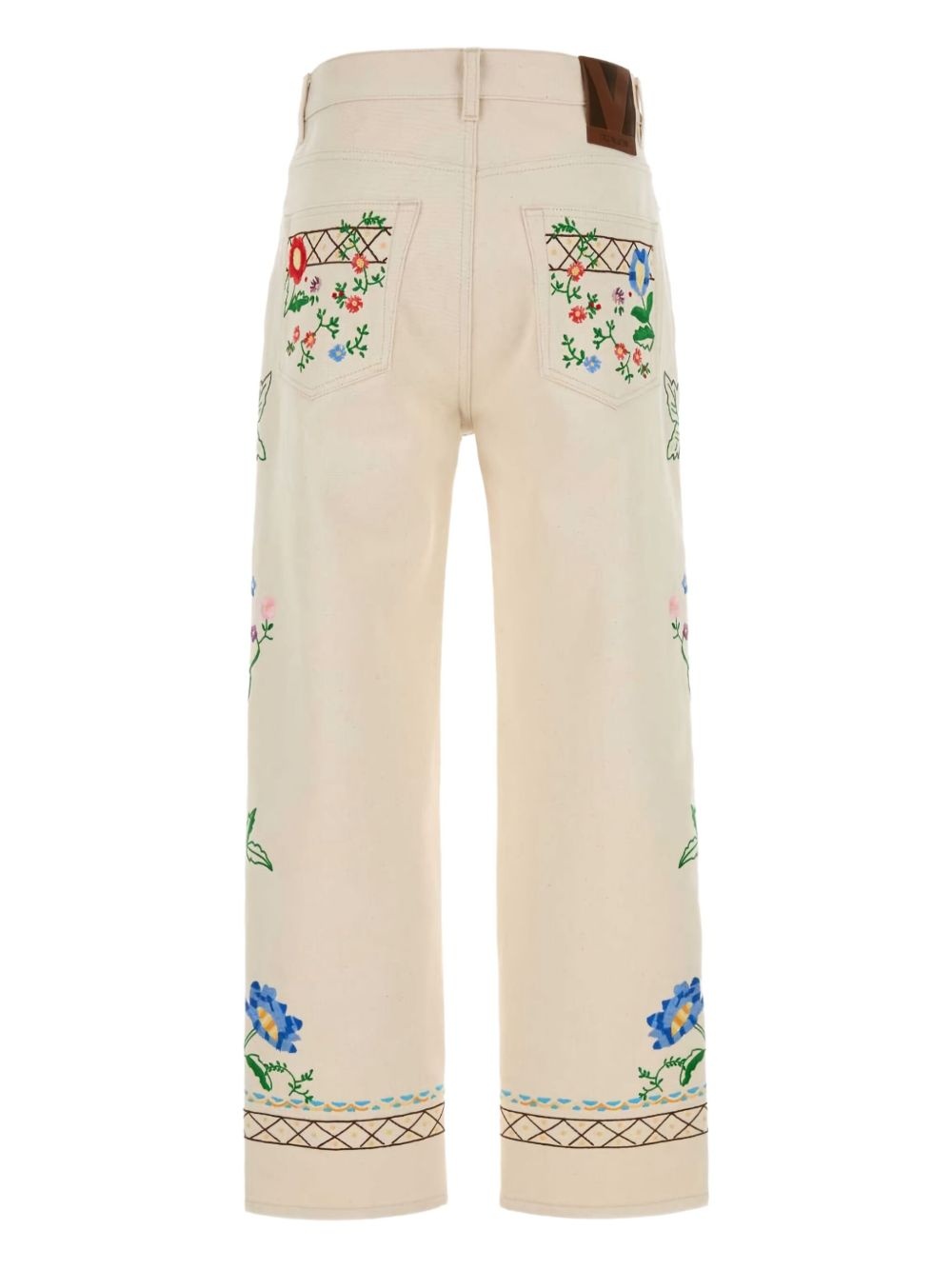 straight-leg trousers - 2