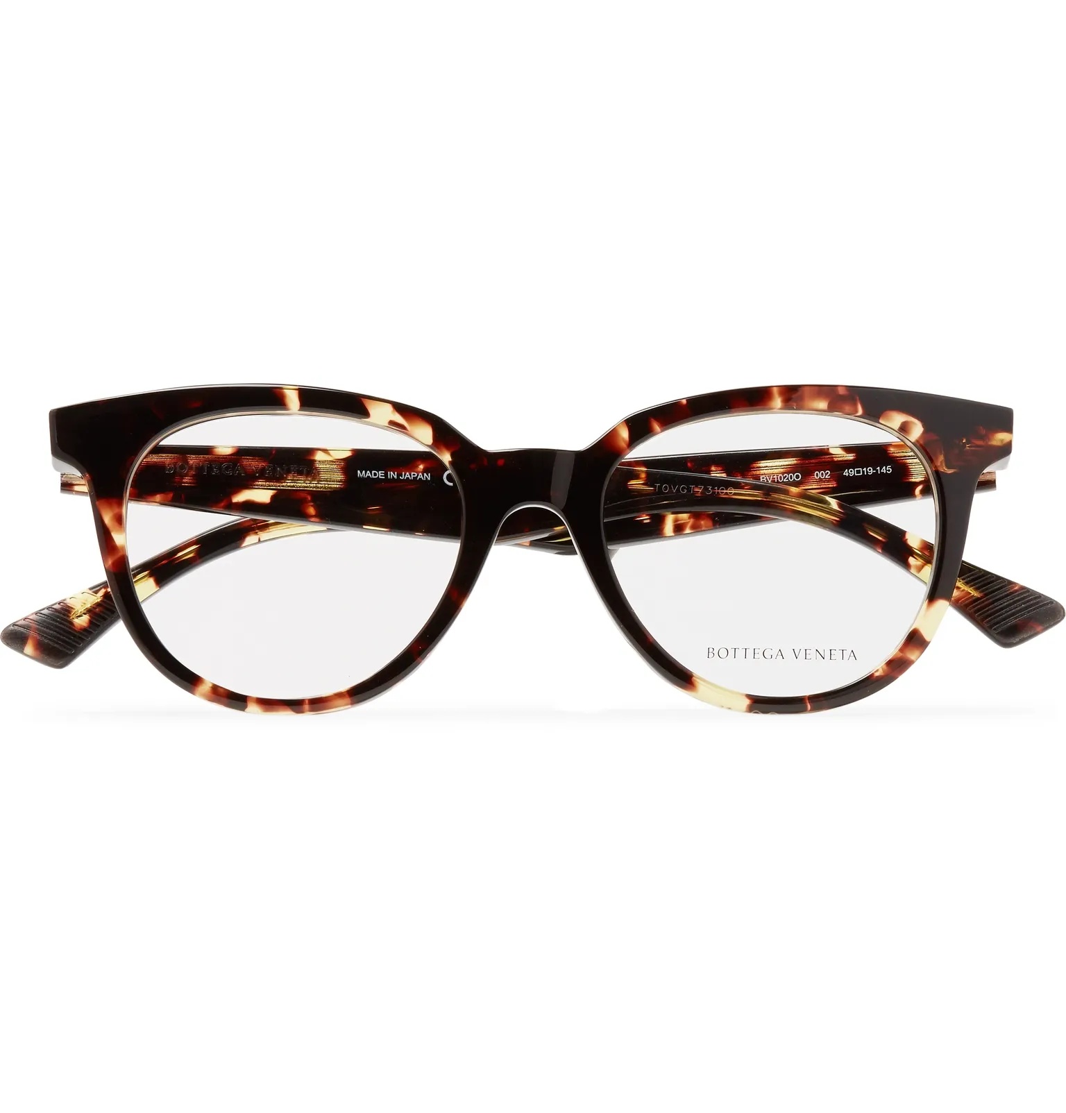 D-Frame Tortoiseshell Acetate Optical Glasses - 1