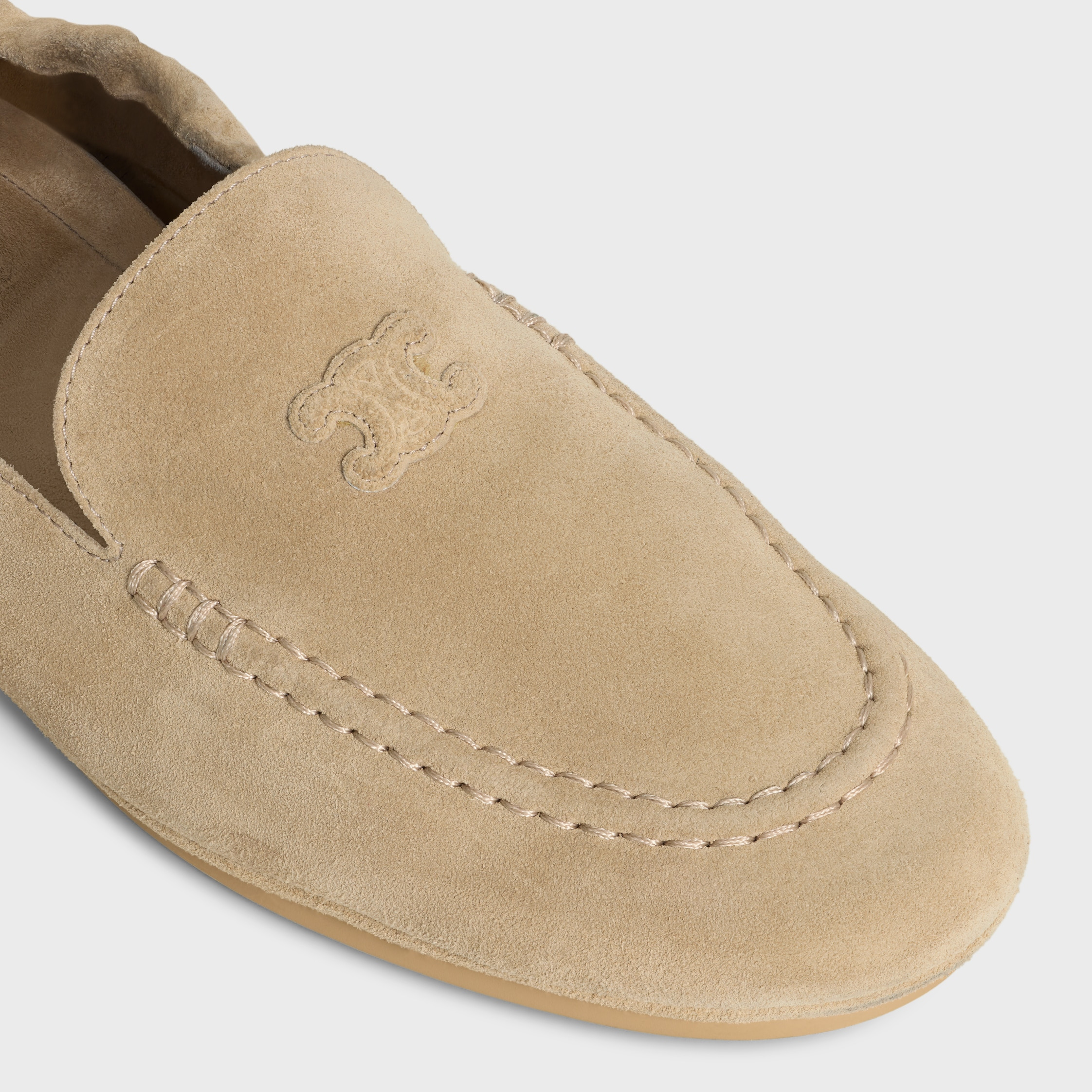 CELINE ADAM  LOAFER IN SUEDE CALFSKIN - 4