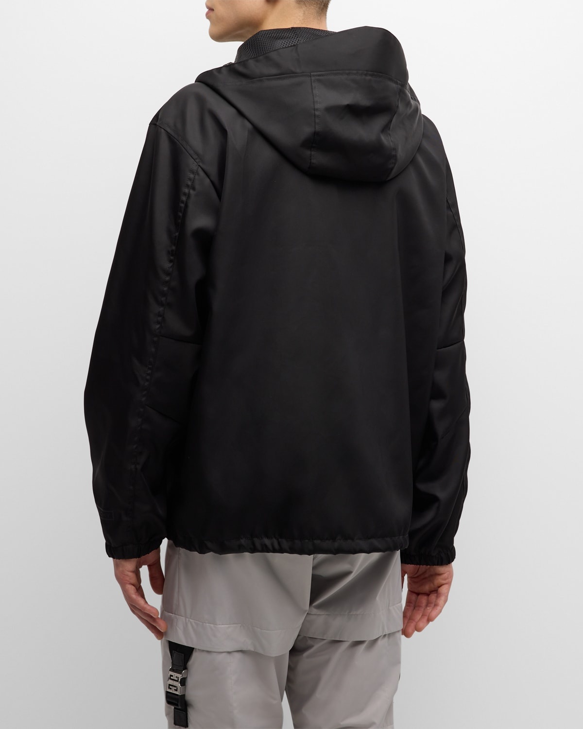 Givenchy Men's 4G Jacquard Wind-Resistant Jacket