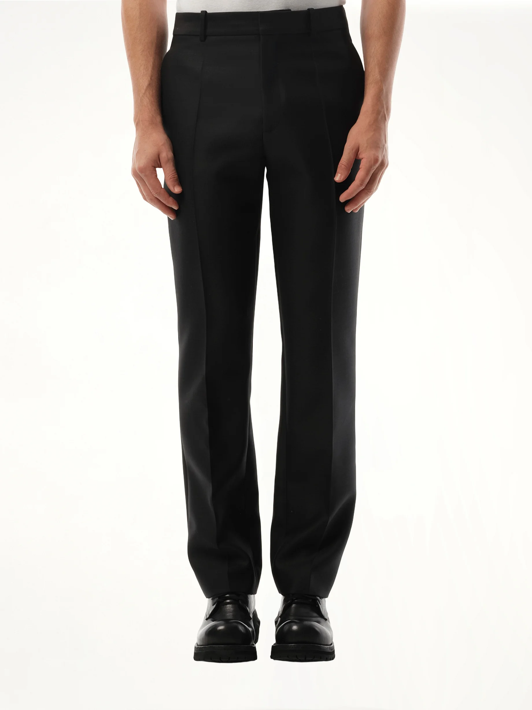 Slim Fit Trouser in Black - 1