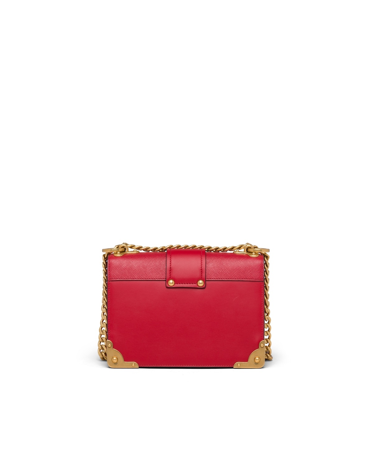 Leather Prada Cahier Shoulder Bag - 4