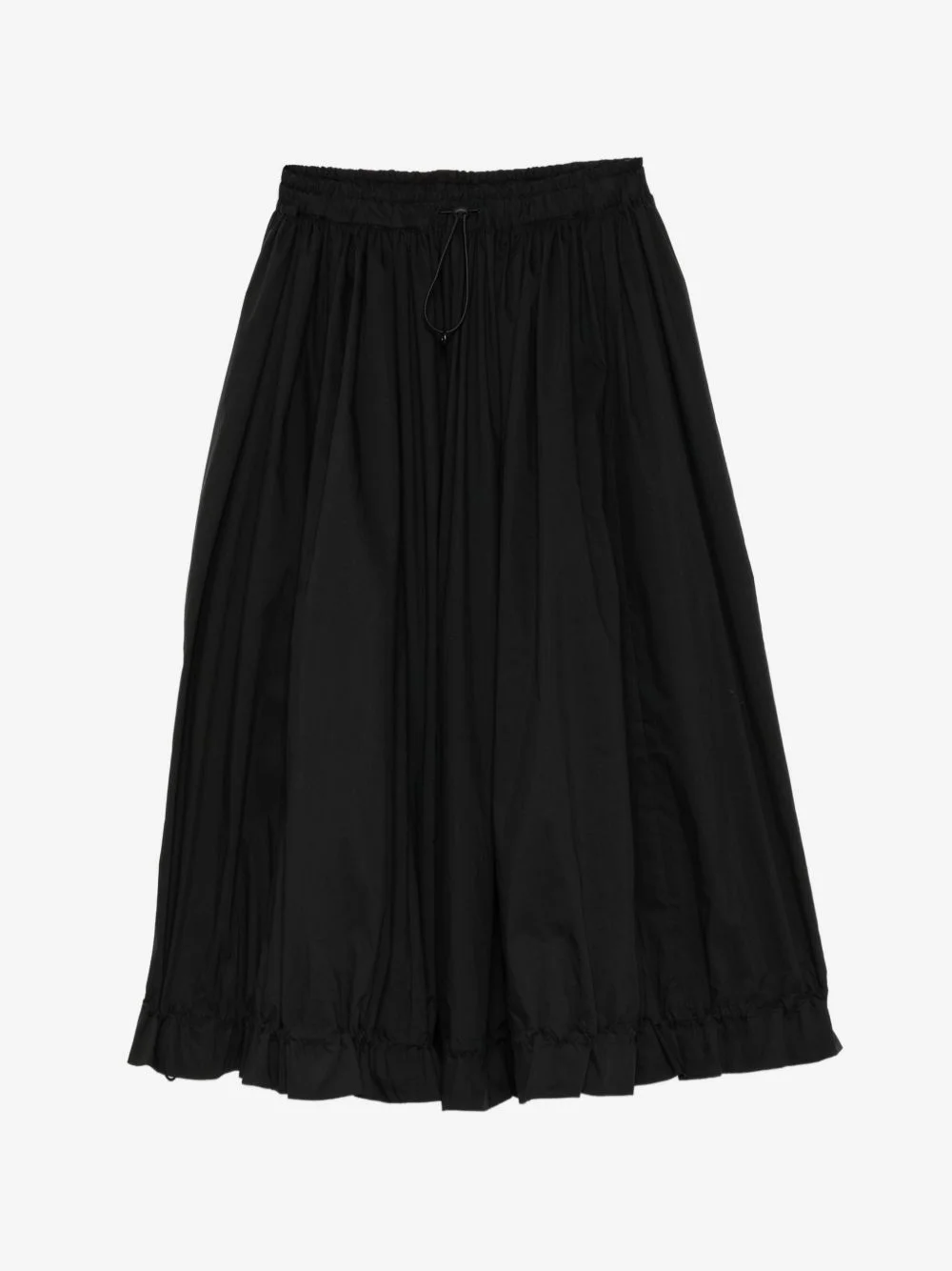 gathered midi skirt - 1