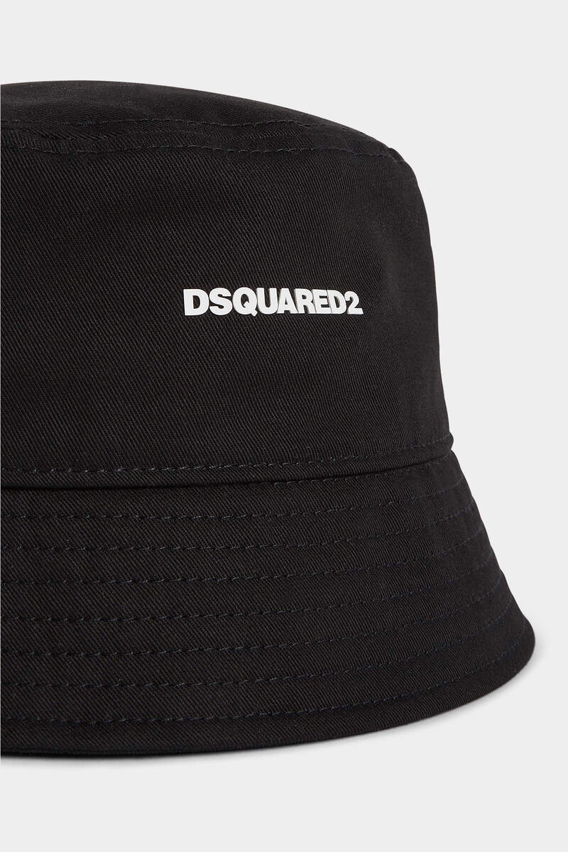 DSQUARED2 MINI LOGO BUCKET HAT - 3
