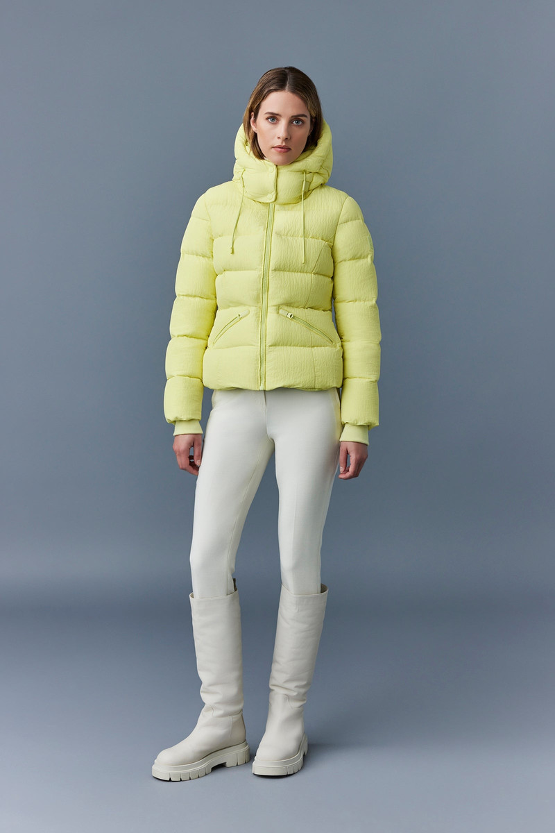 MACKAGE MADALYN-TR Tactile Ripstop down jacket with hood outlook