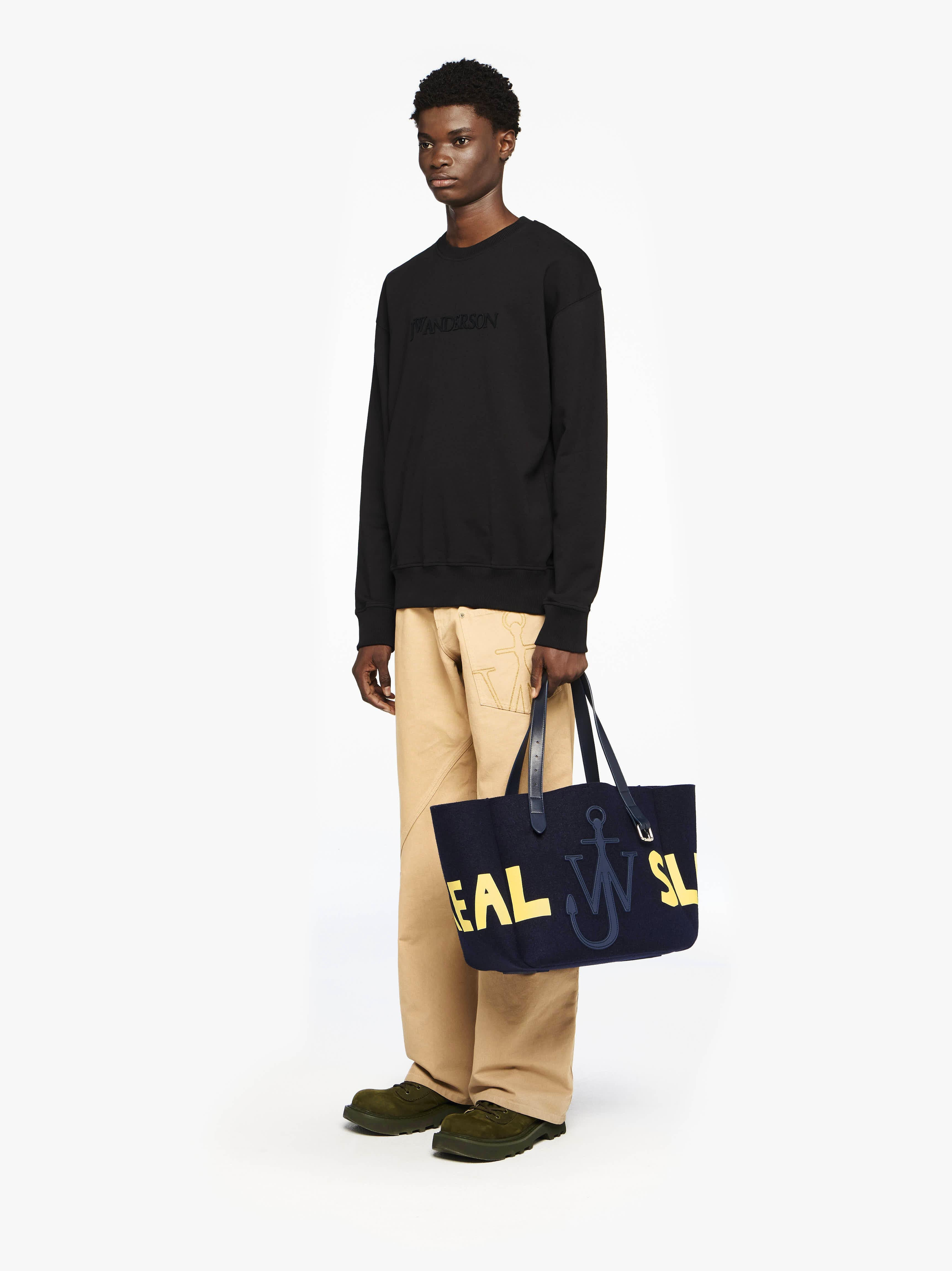 LOGO EMBROIDERY SWEATSHIRT - 4