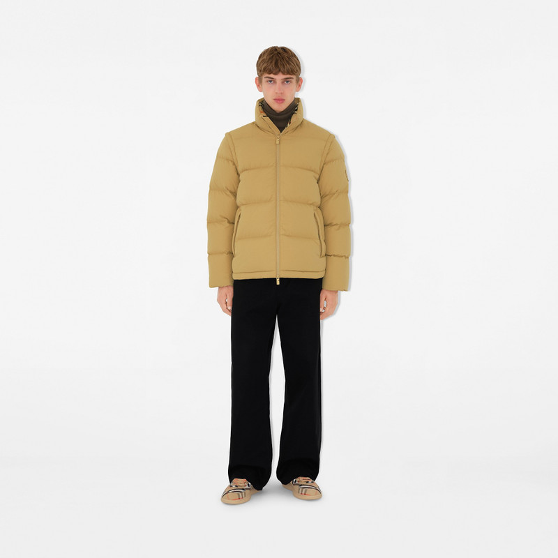 Detachable Sleeve Nylon Puffer Jacket 5