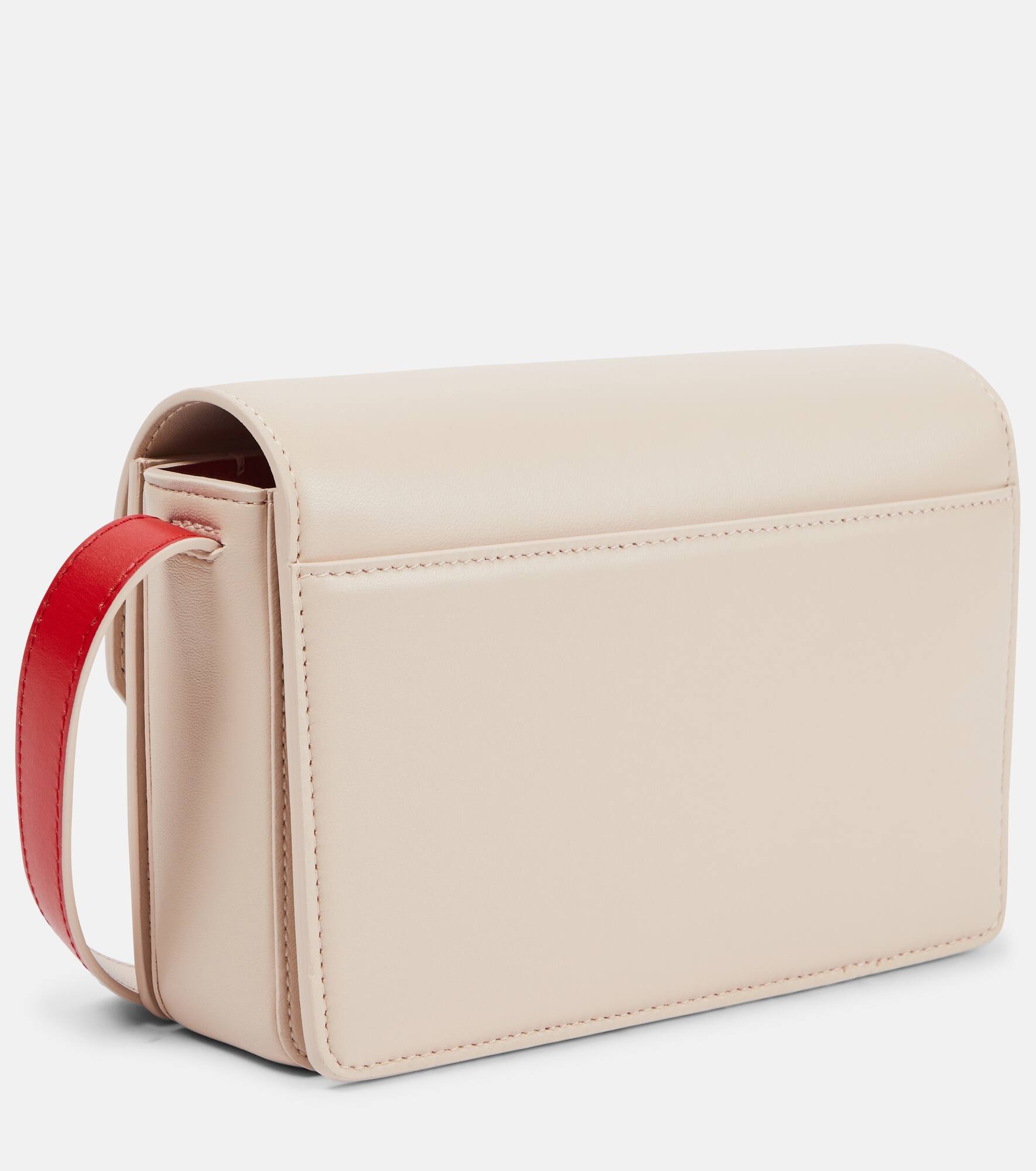 Loubi54 Small leather crossbody bag - 4