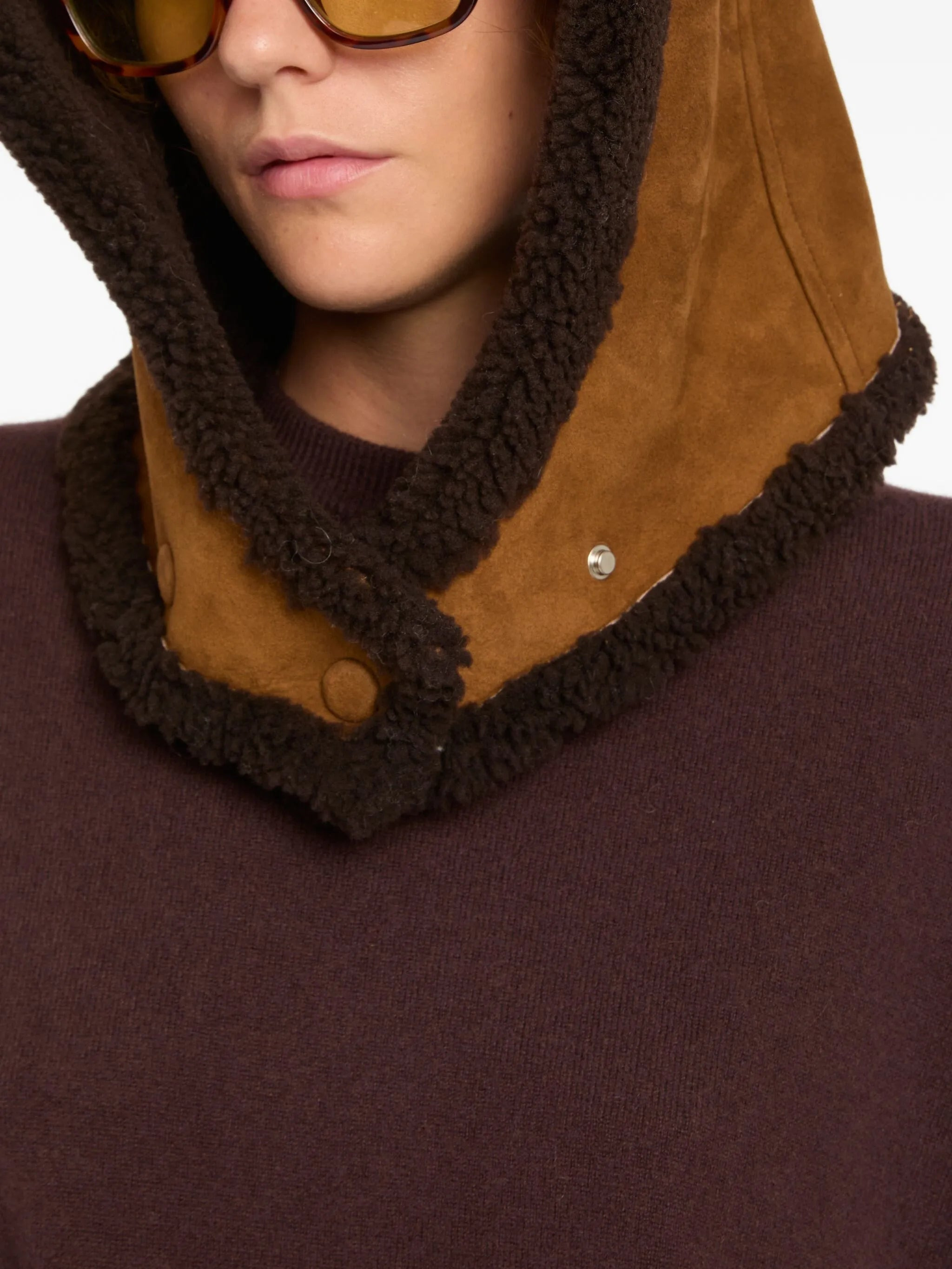 Yves Salomon Curly Merino Hood - 3