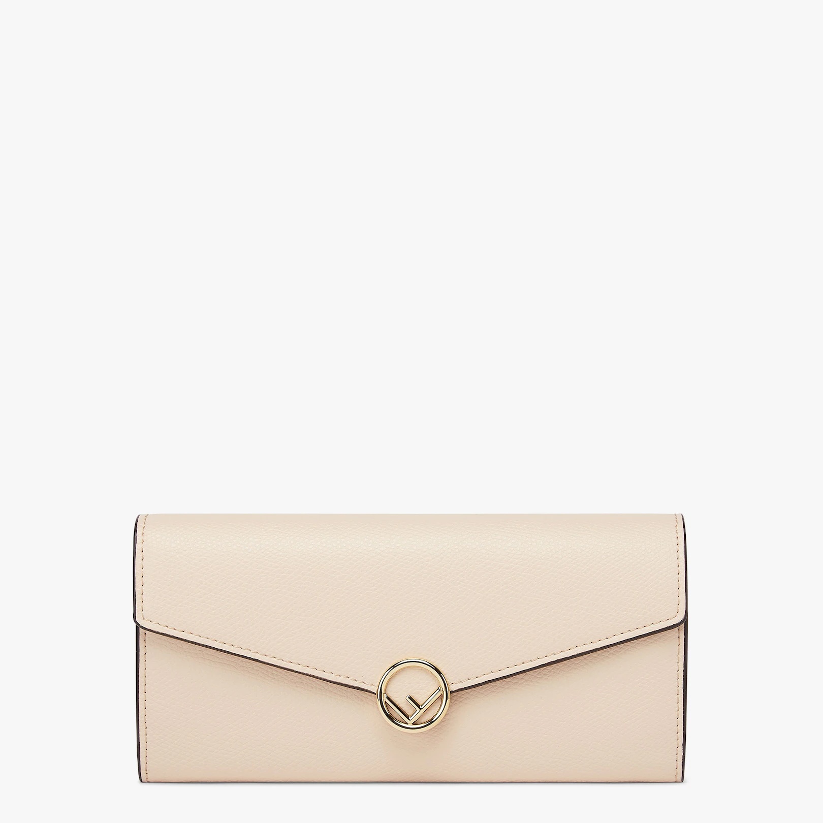 Pink leather wallet - 1