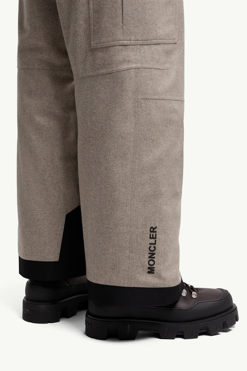 Padded Technical Wool Ski Pants 6