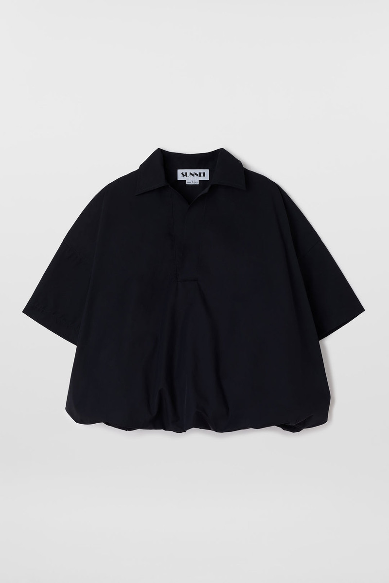 SUNNEI PUFFY POLO / blue outlook