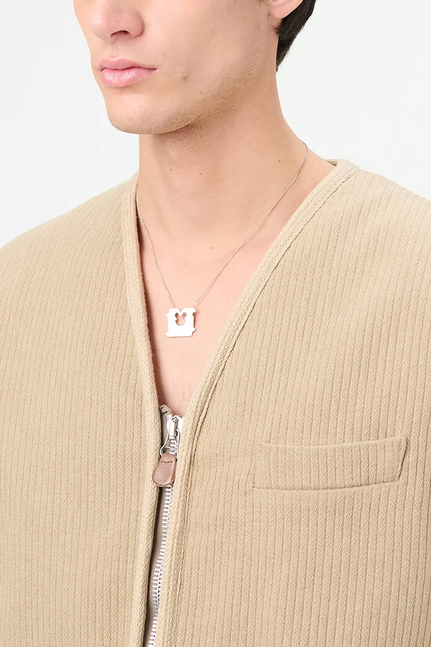 OUR LEGACY｜ (BREAD CLAMP NECKLACE (A4248BSS)) Our Legacy Bread clamp Necklace | REVERSIBLE