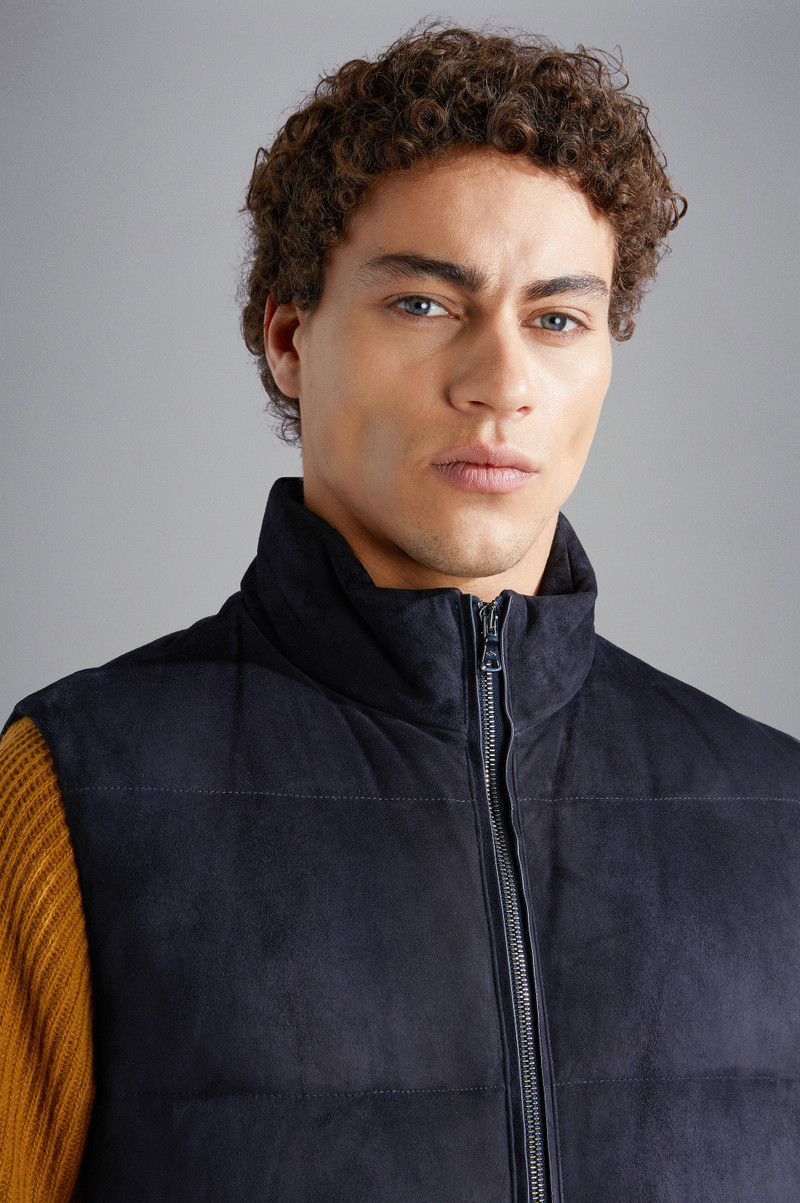 AQUALEATHER SUEDE VEST 4