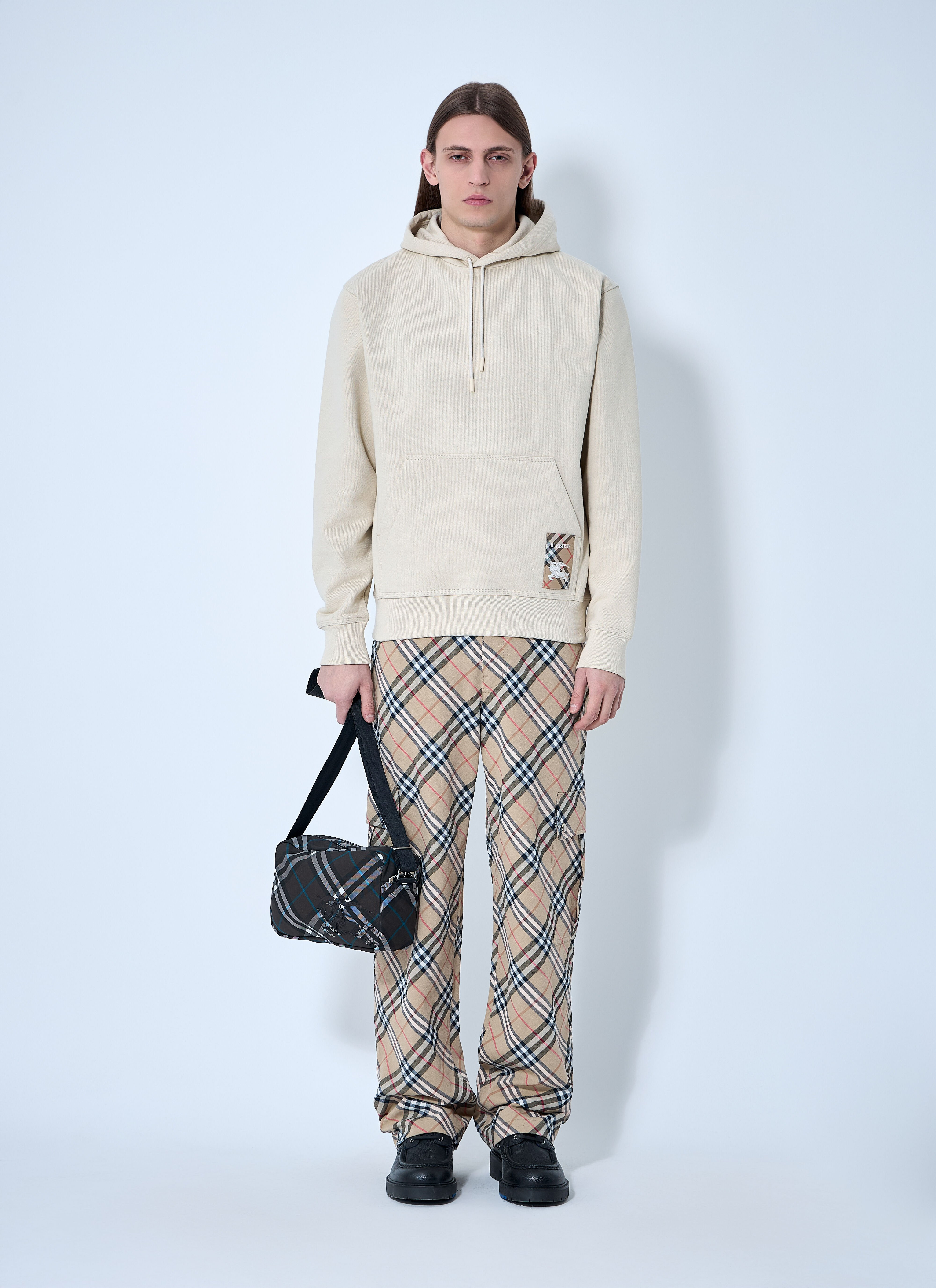 Logo Patch Hooded Sweatshirt - 2