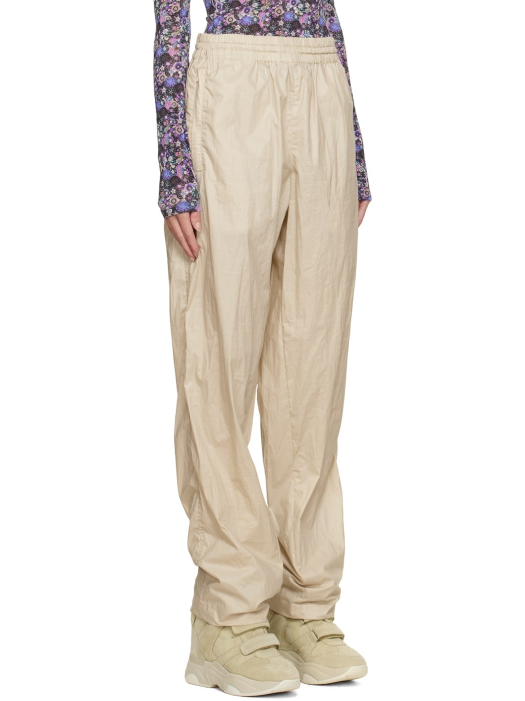 Isabel Marant Beige Kylie Lounge Pants | REVERSIBLE