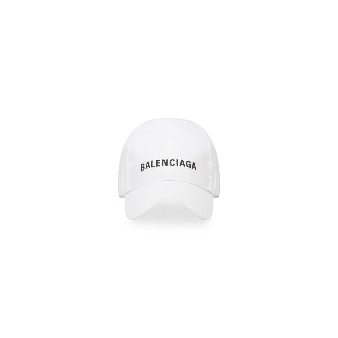 Balenciaga Cap in White/black - 1