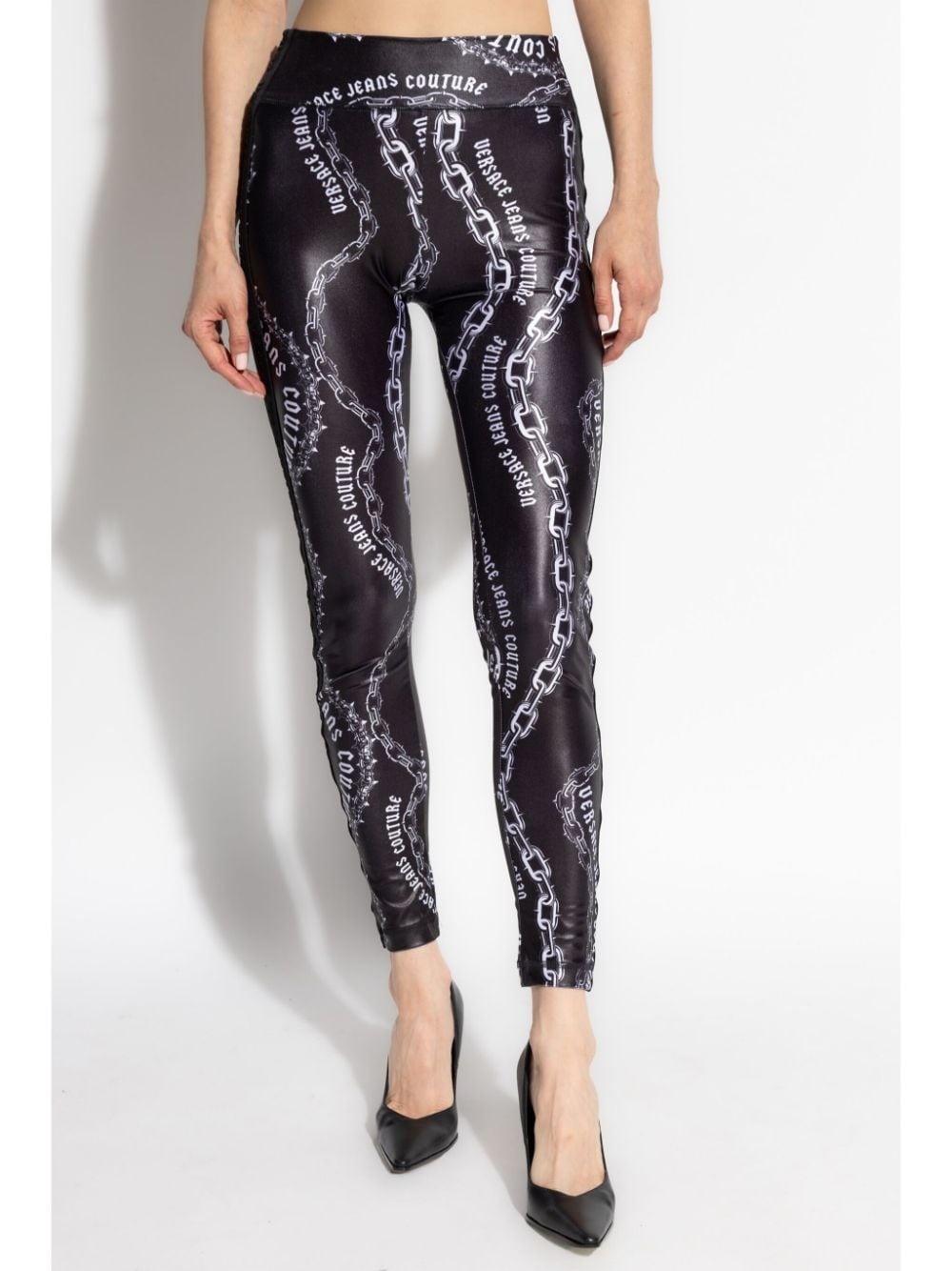 Chain Couture leggings - 3