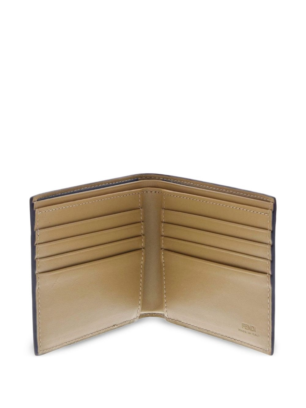 FF-pattern leather wallet - 3