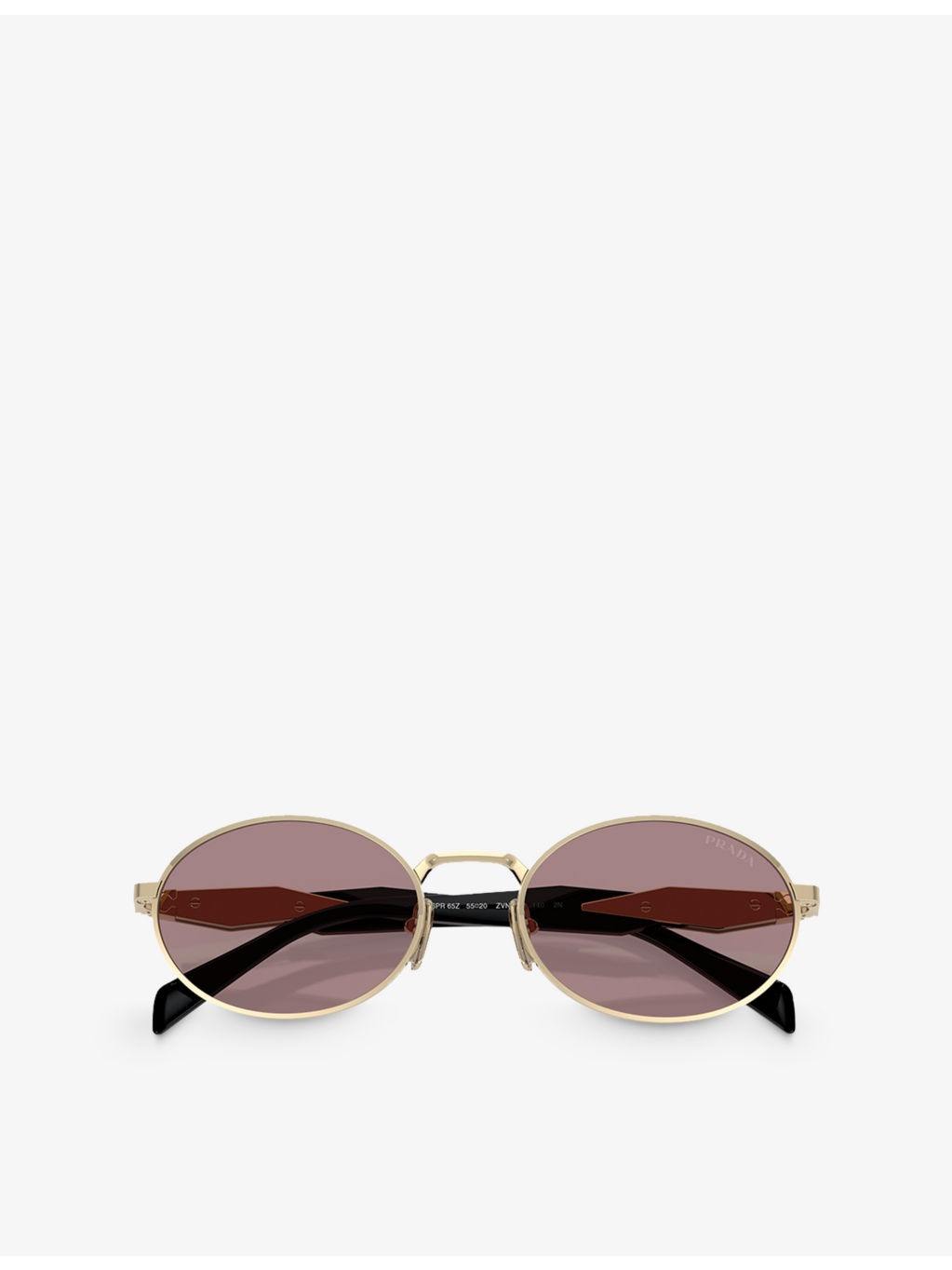 PR 65ZS oval-frame metal sunglasses - 5
