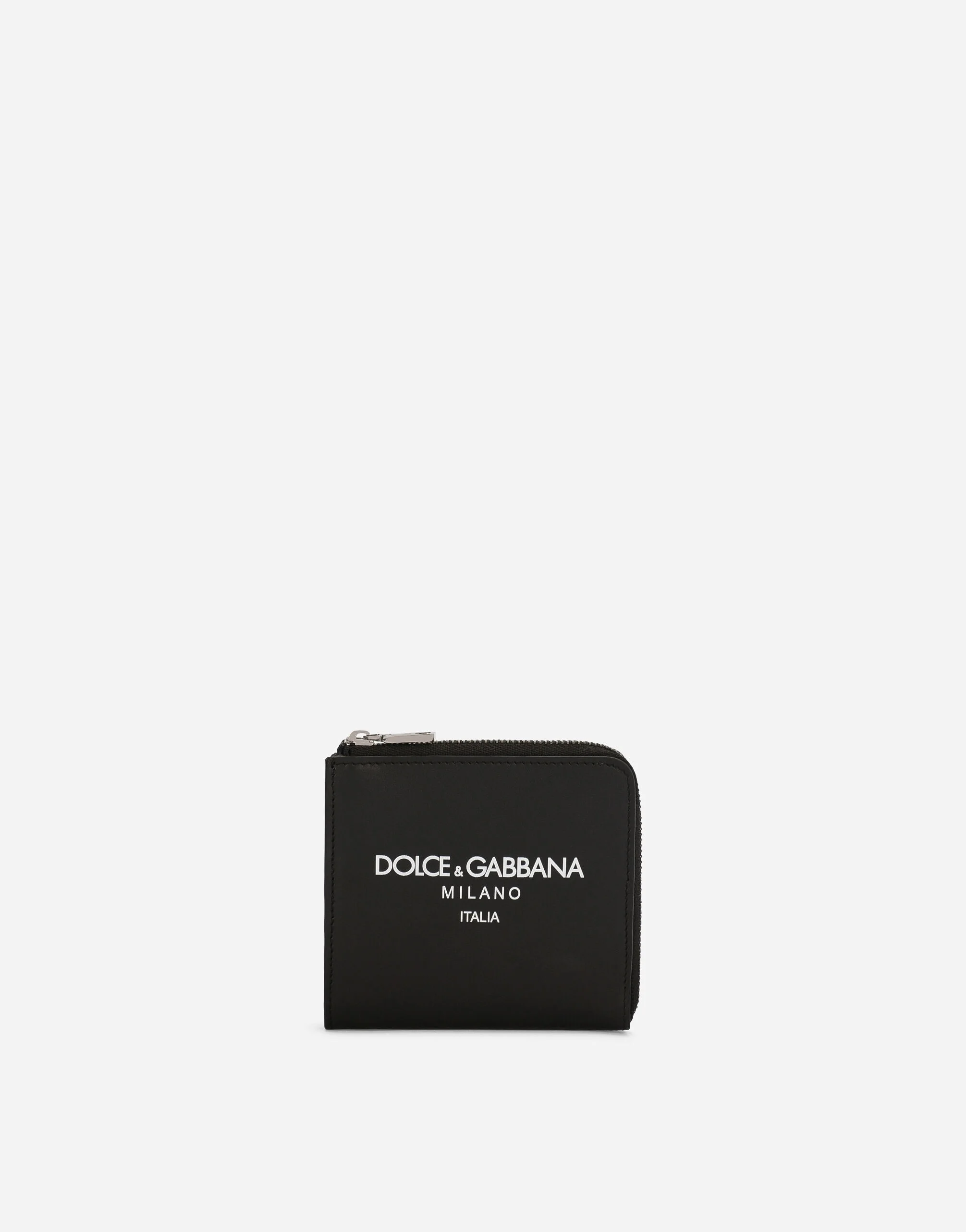 Calfskin card holder with logo - 1