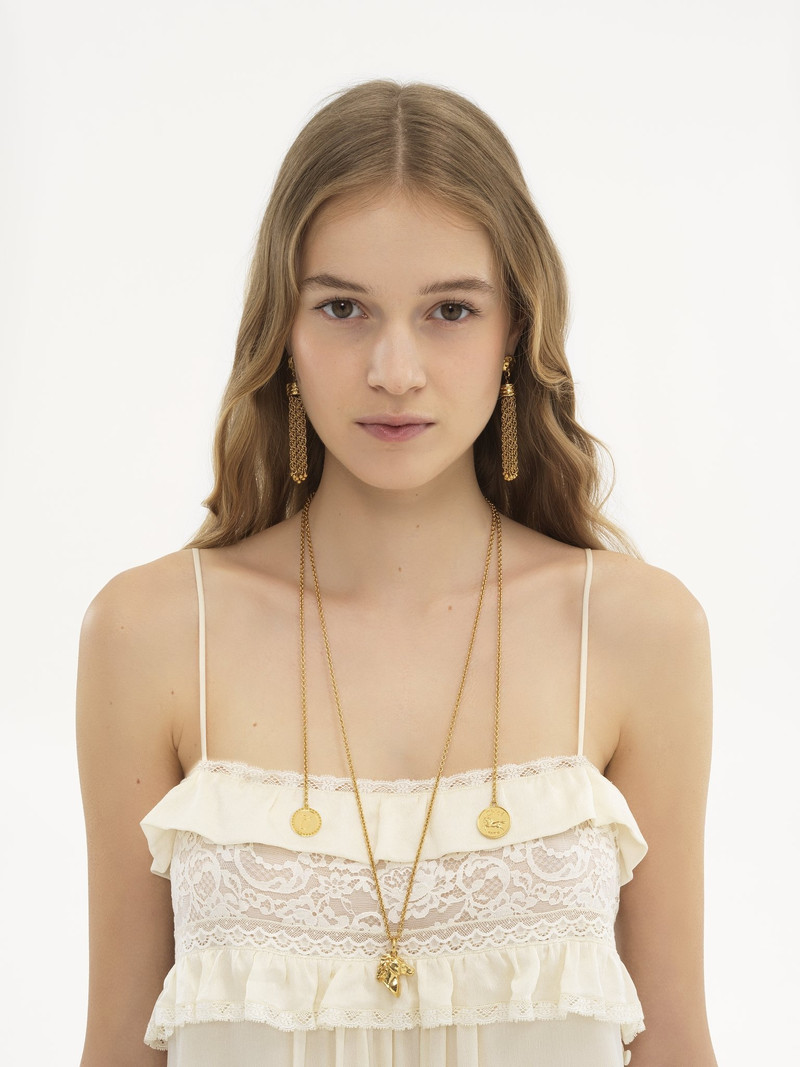 Chloé THE CHLOÉ POMPOMS EARRINGS outlook