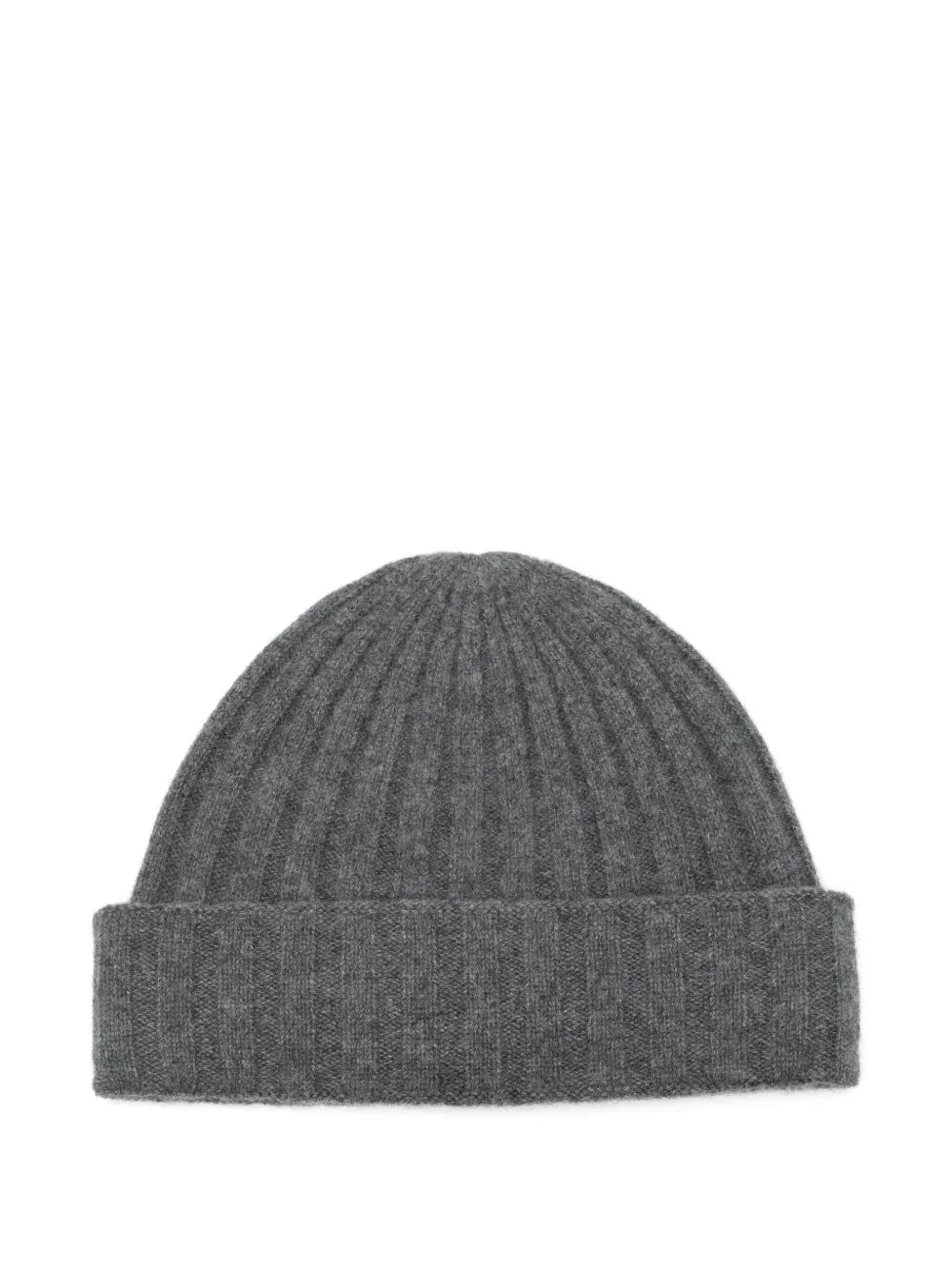ribbed cashmere beanie - 1