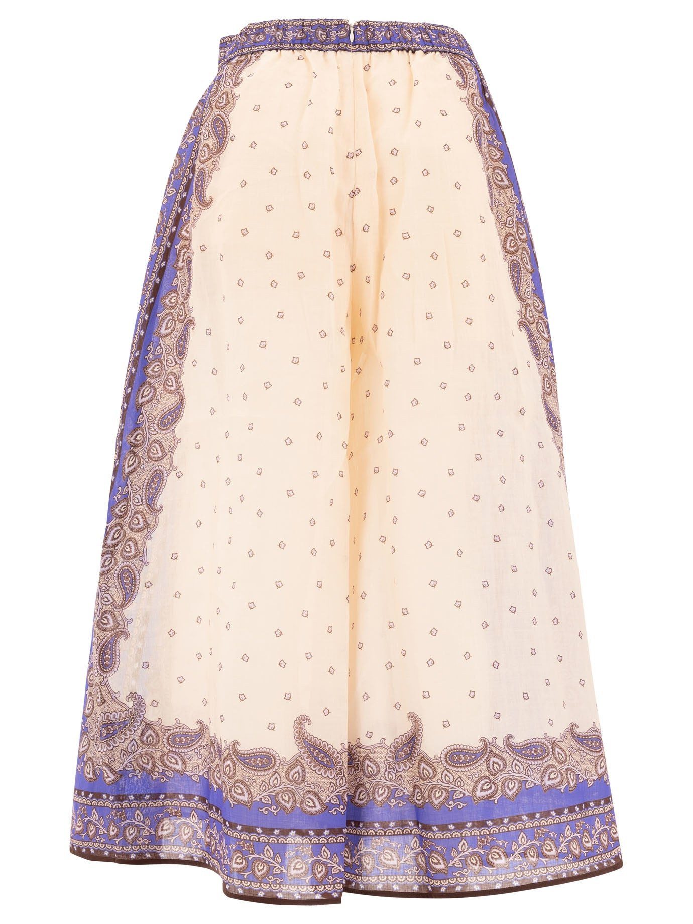 Zimmermann Maxine Wide Leg Cropped Pant - 2