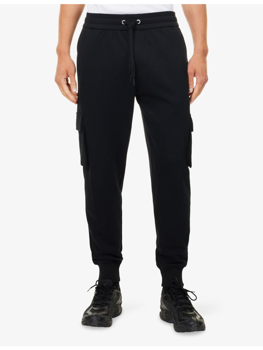 Hartsfield Tapered-Leg Cotton-Jersey Jogging Bottoms - 3