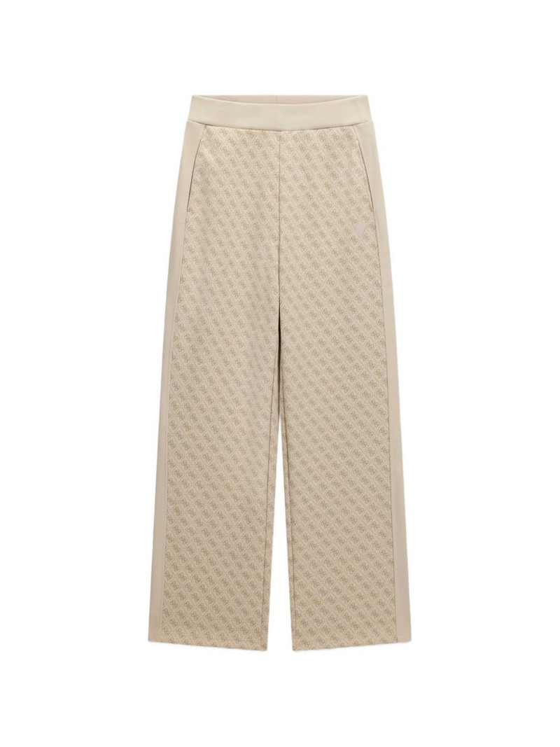 logo patterned trousers 1