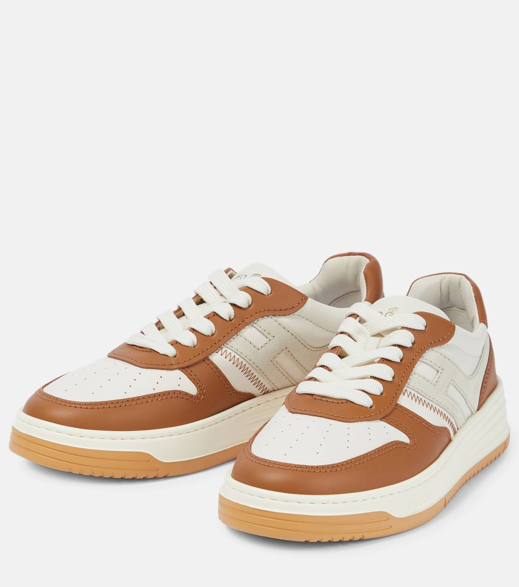 H630 leather sneakers - 5