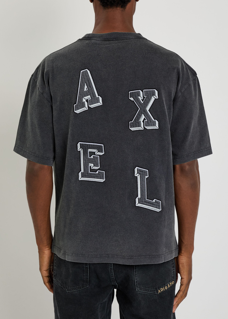 Axel Arigato Typo Summer Logo-appliqué Cotton T-shirt - 3