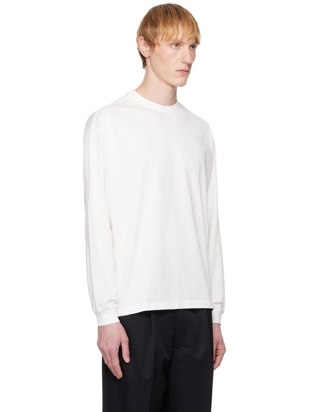 White Recycled Suvin Cotton Jersey T-shirt - 2