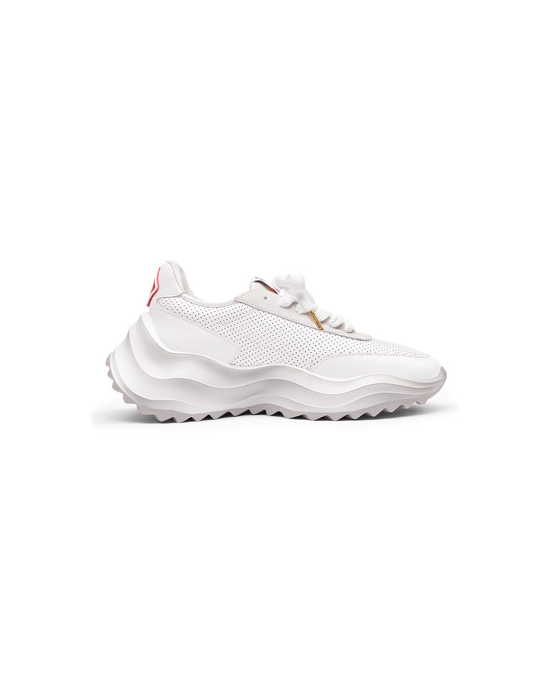 CASABLANCA Womens Atlantis White Sneaker outlook