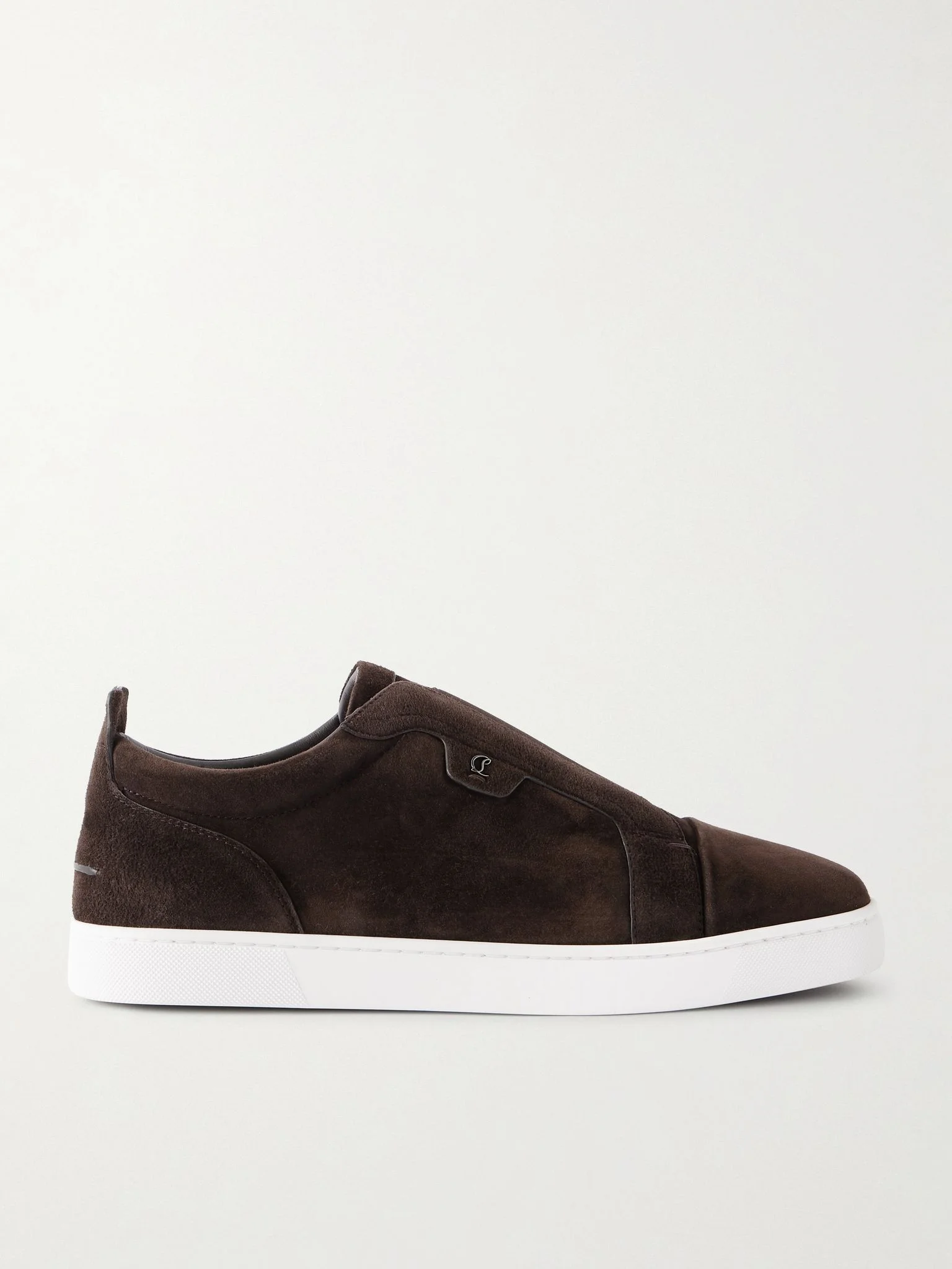 St Louis Suede Slip-On Sneakers Brown - 1