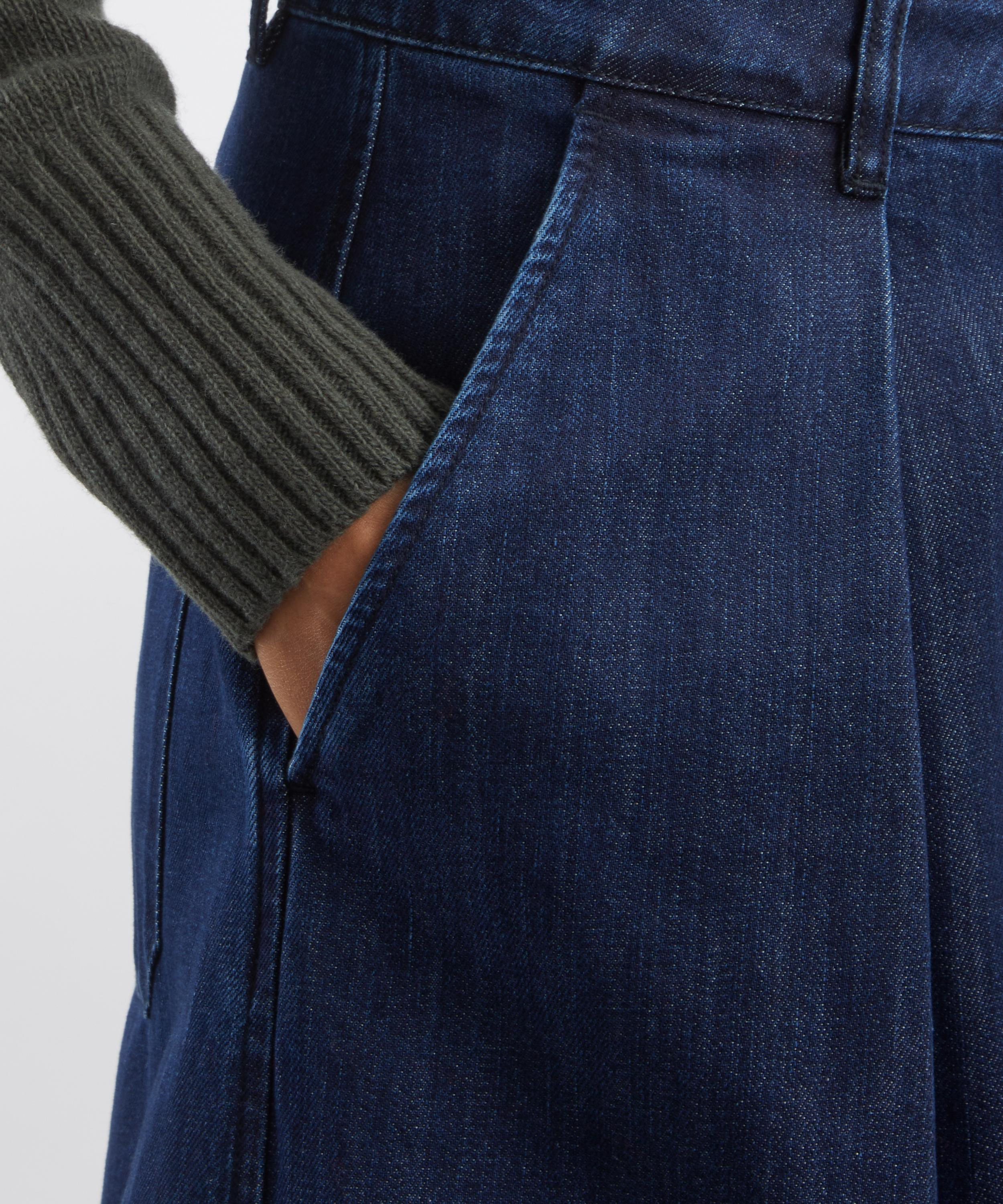 Indigo Earth Deadbeat Wide-Leg Trousers - 5