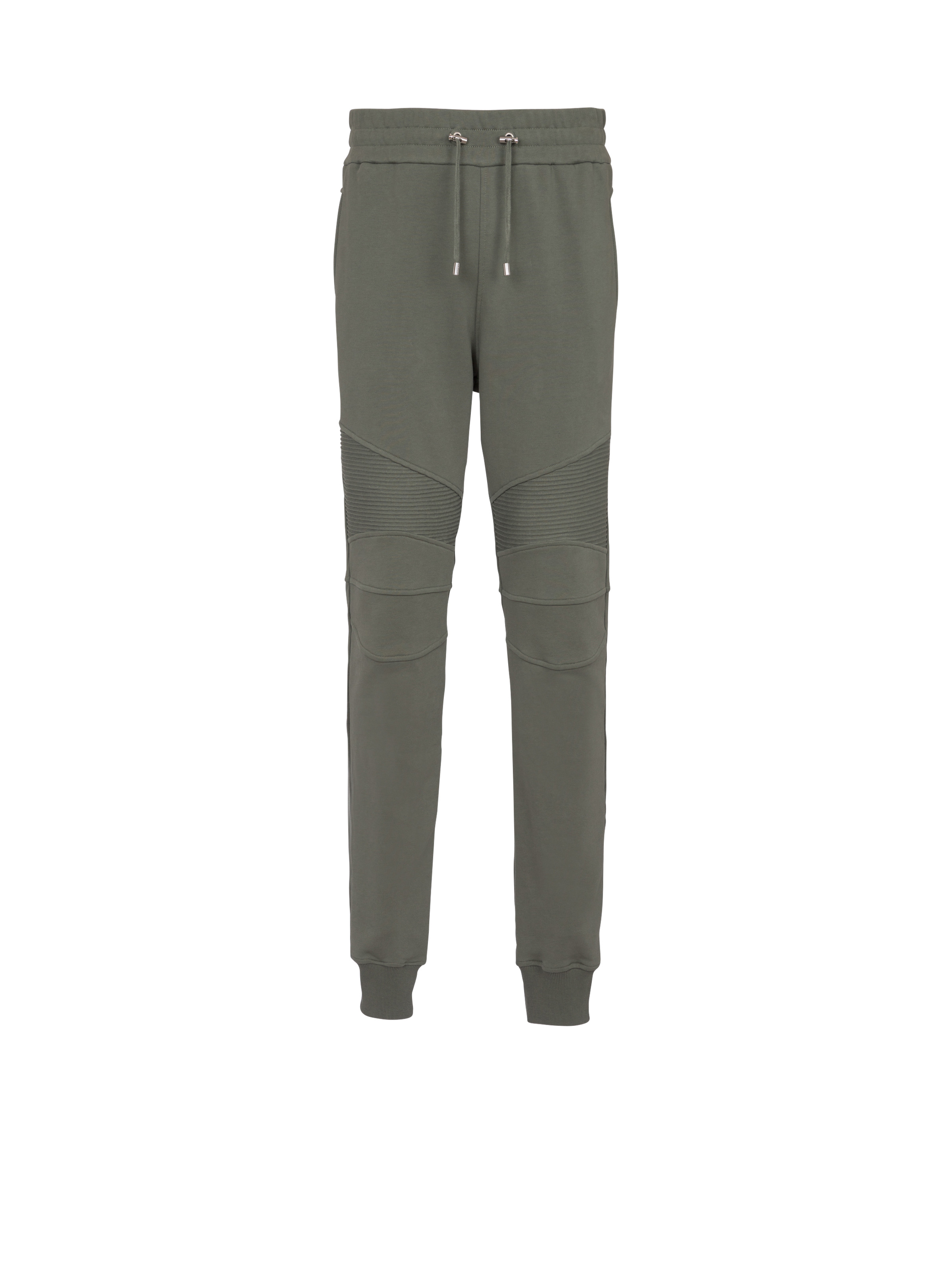 Flocked Balmain Paris joggers - 1