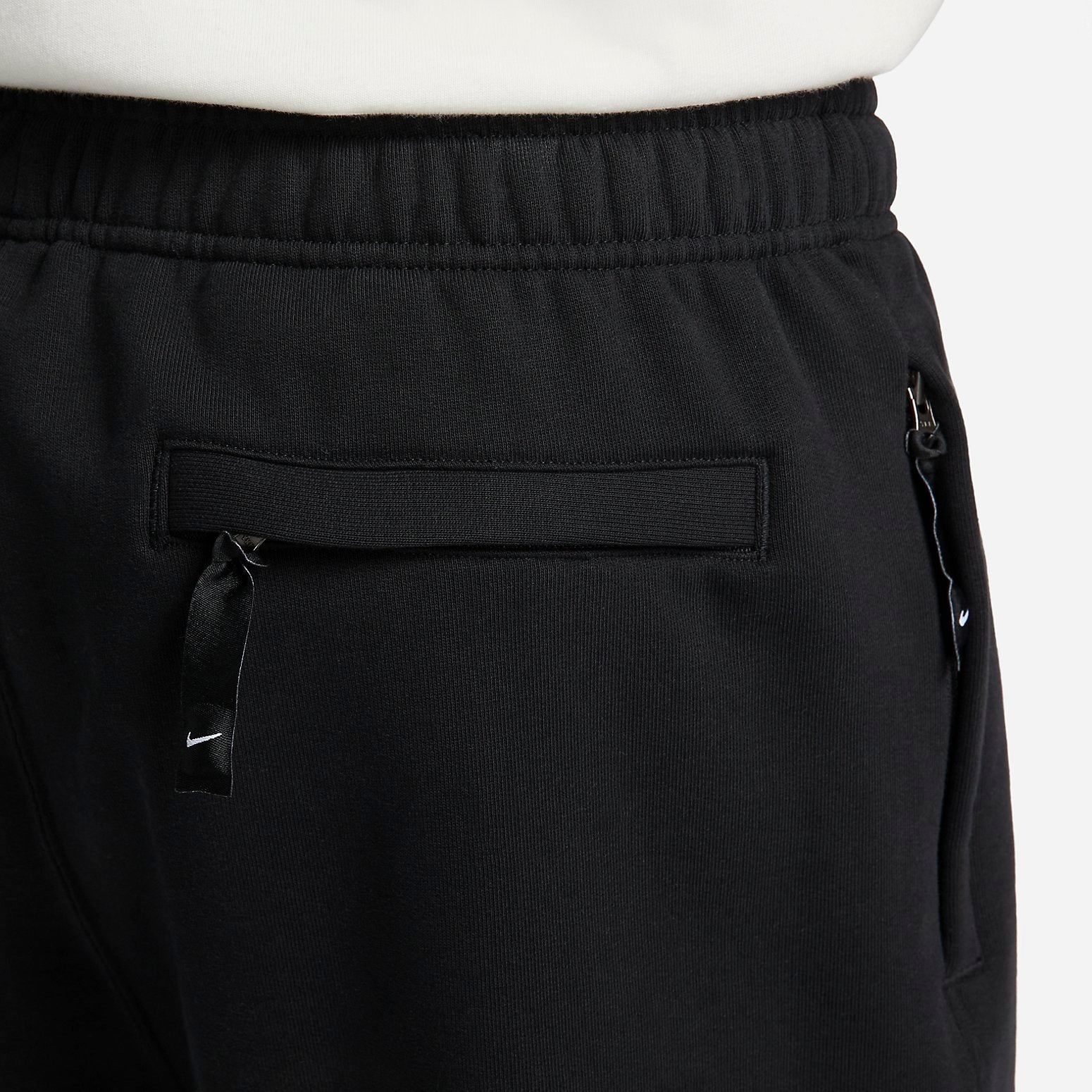Nike Solo Swoosh French Terry Shorts 'Black' DX0817-010 - 5