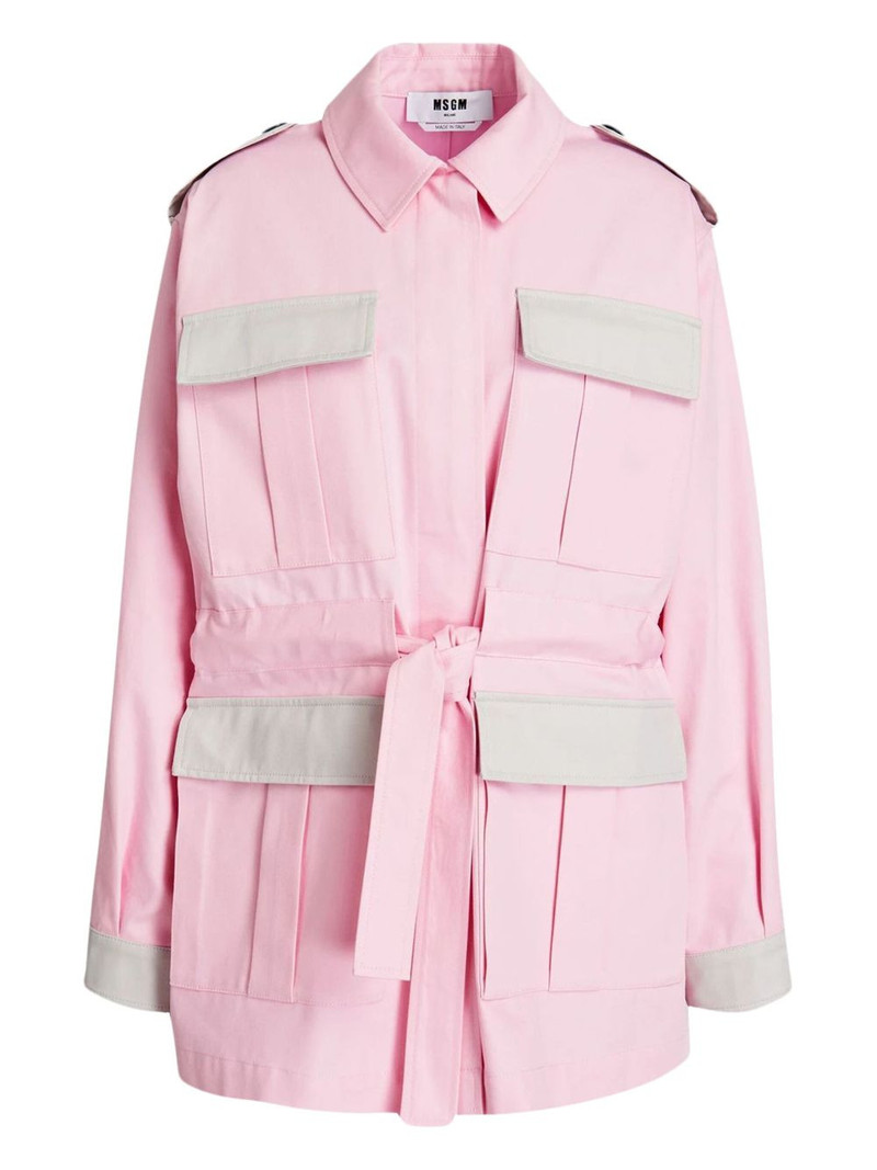 gabardine pocket jacket 1
