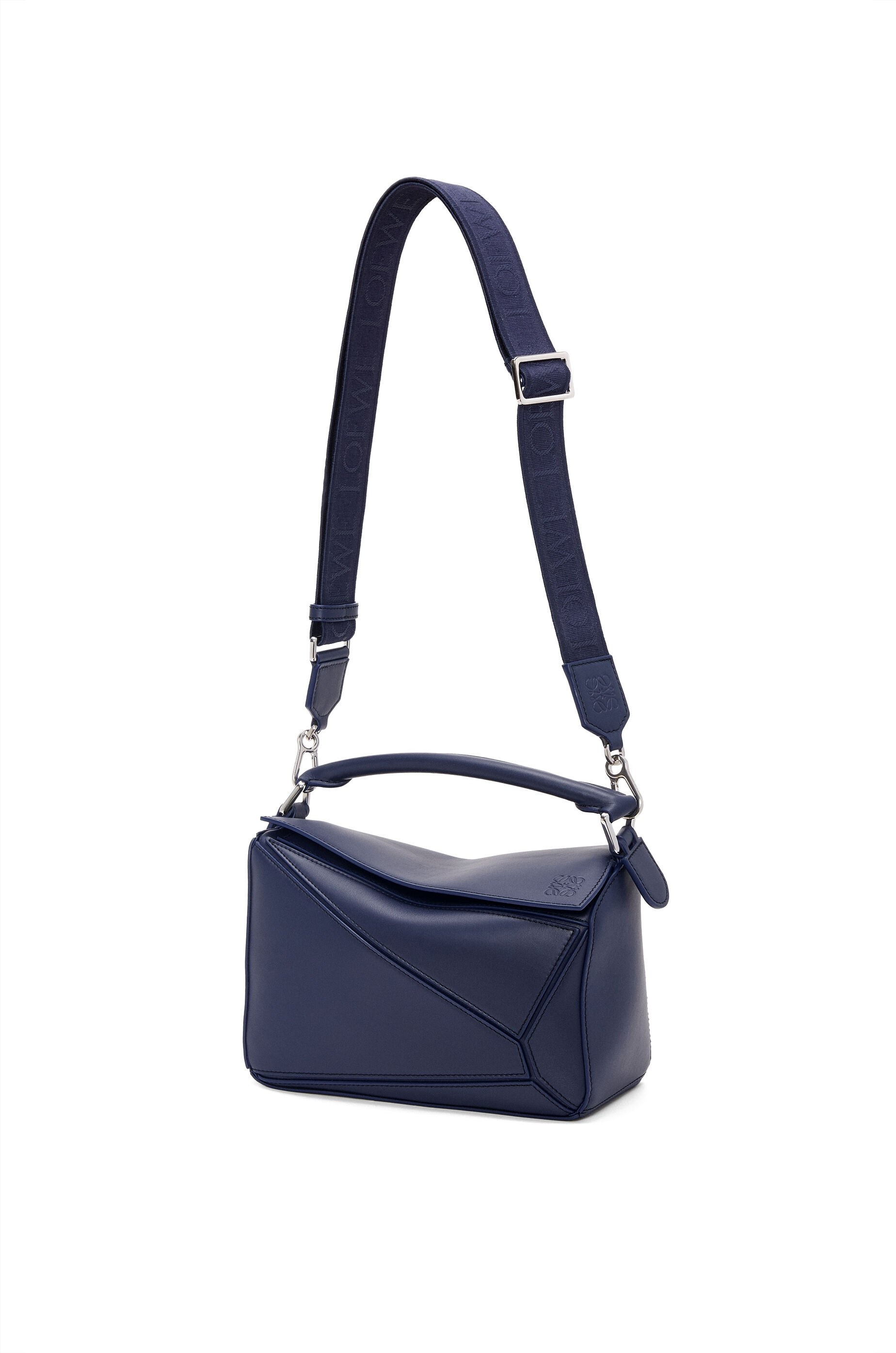 Small Puzzle bag in satin calfskin - 7