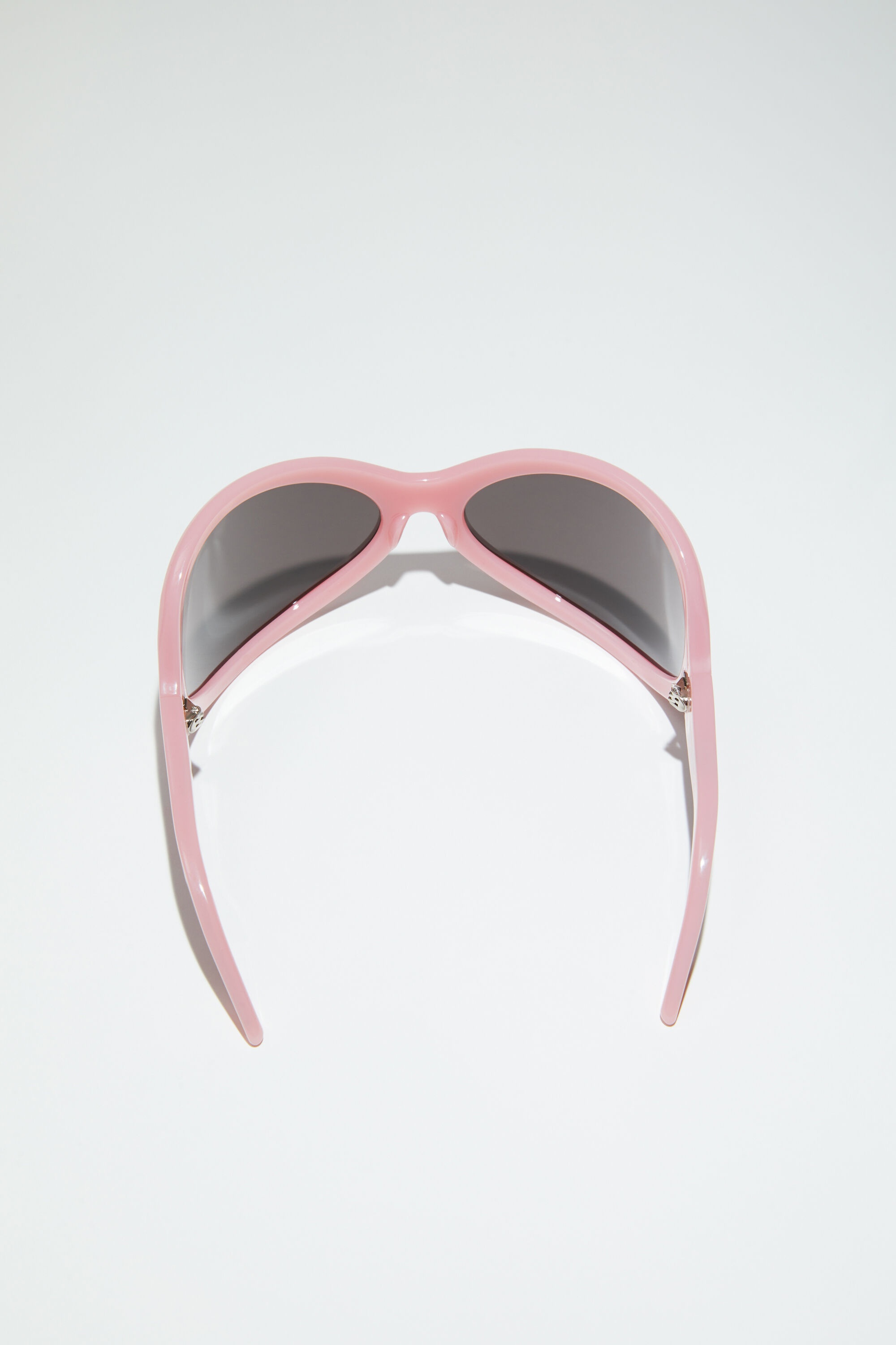 Frame sunglasses - Pink/black - 5