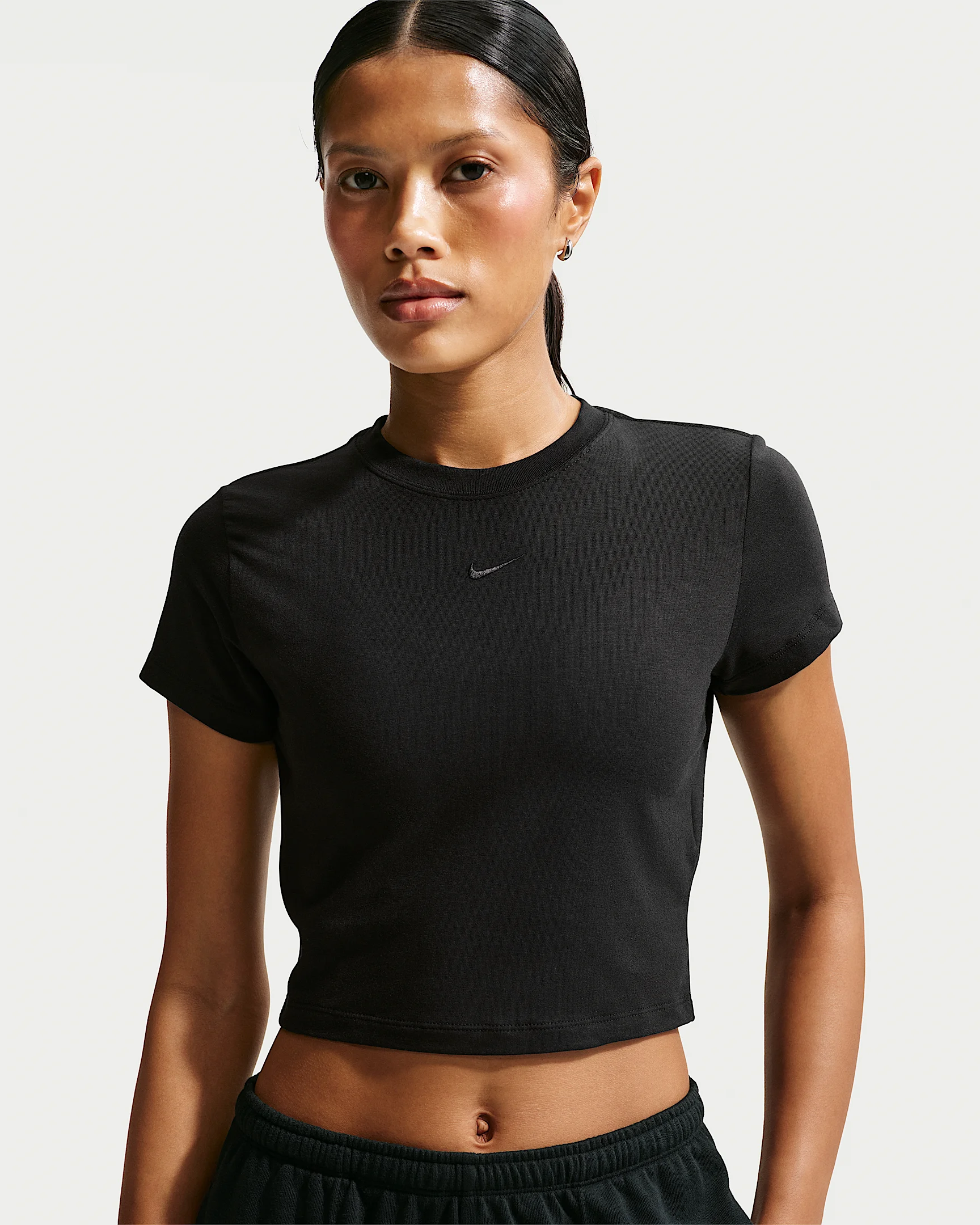 Nike Sportswear Chill Knit Women's Cropped T-Shirt - 1