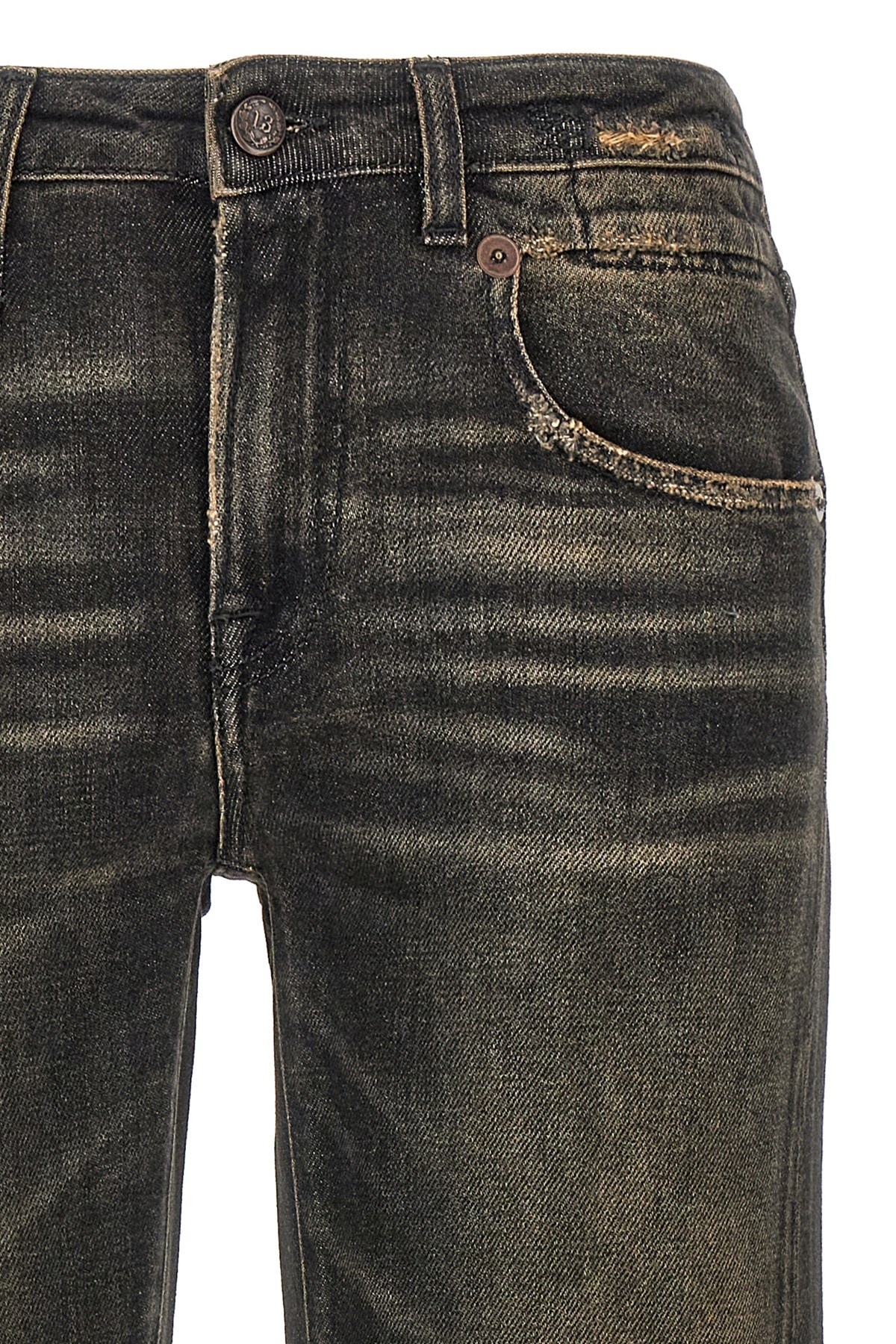 デニム・ジーパン R13 FW25 'Boy Straight' jeans (R13W0091D152A ABBEYBLACK) R13 Jean Boy Straight – Abbey Black