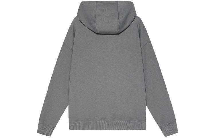 New Balance x Nice Rice Logo Hoodie 'Grey' AMT22385-SYA - 2
