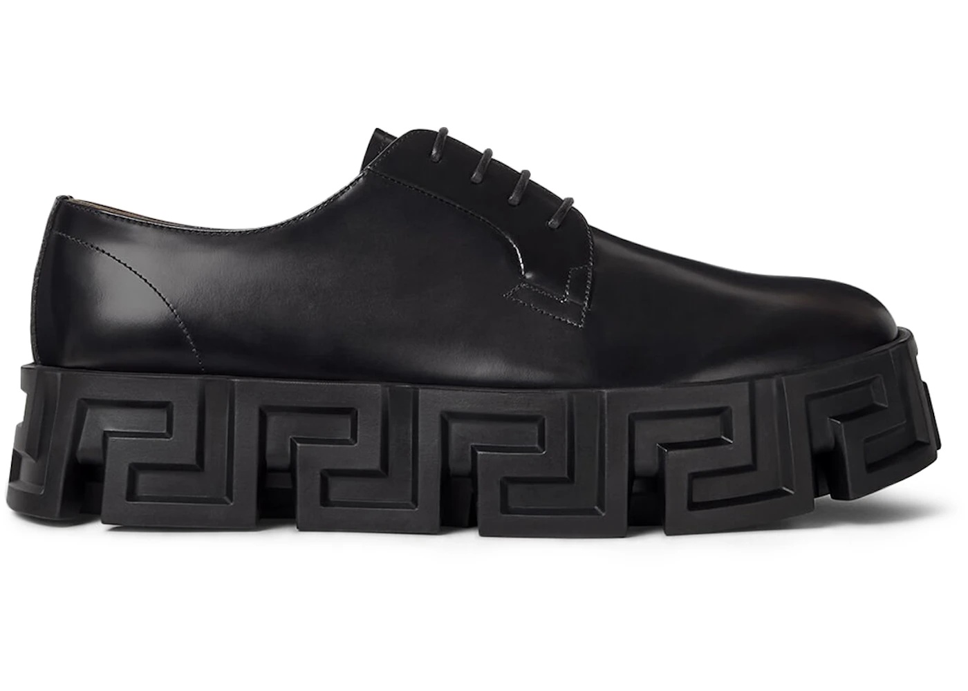 Versace Greca Labrynth Lace-Up Black - 1
