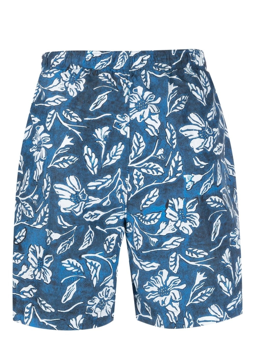 botanical-print swimming shorts - 2