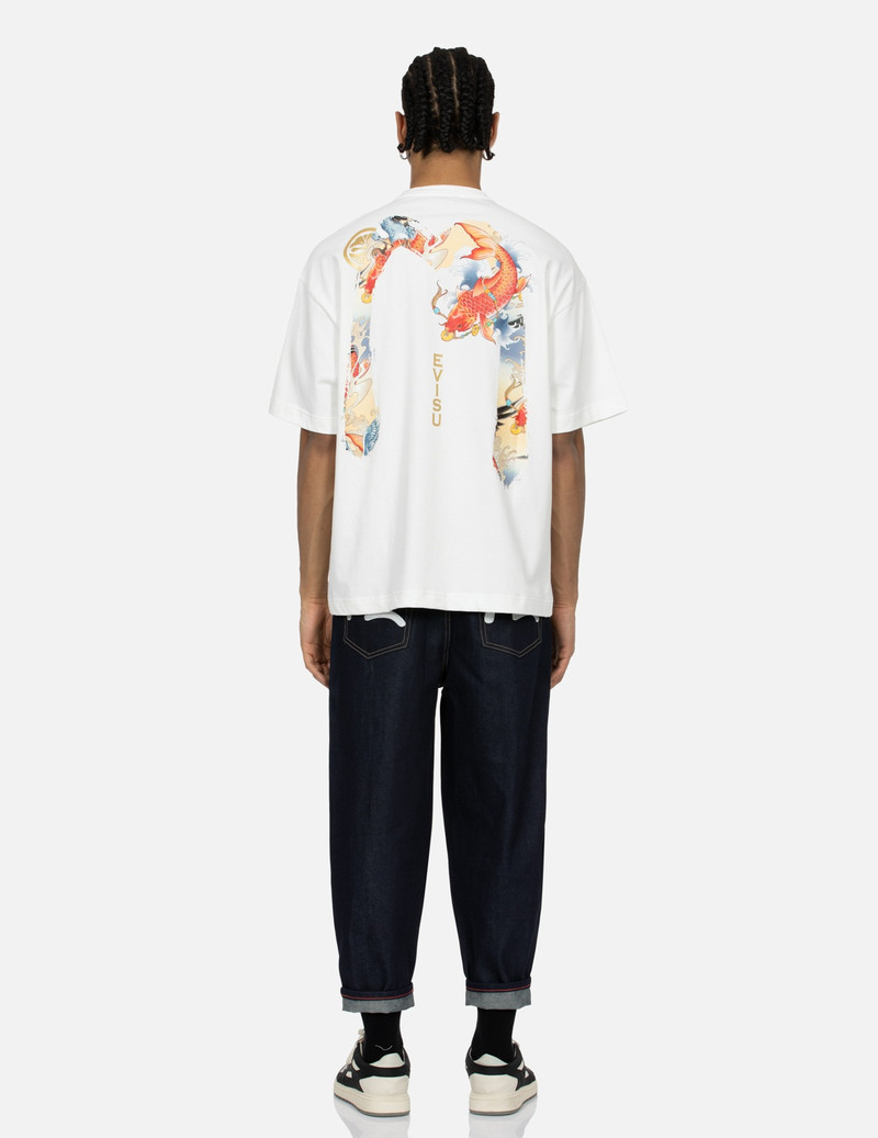 SEAGULL EMBROIDERY BALLOON FIT JEANS 5