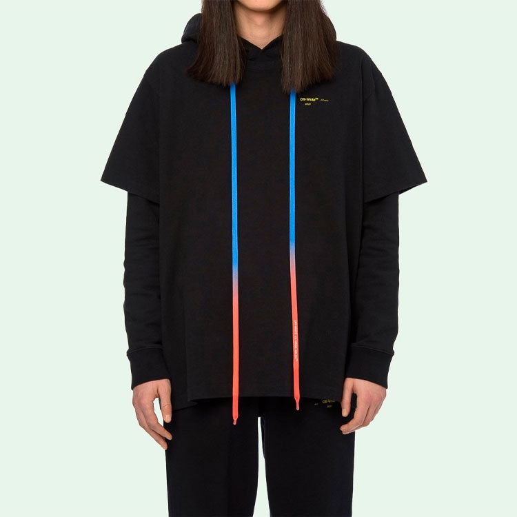 Off-White Back Arrow Printing Drawstring Black OMAB033F191850101060 - 3